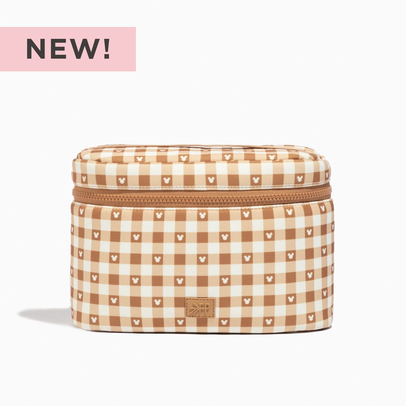 Disney Gingham Mickey Mouse Seoul Large Travel Catchall (Pre-Order) Seoul Large Travel Catchall Bag Accessory