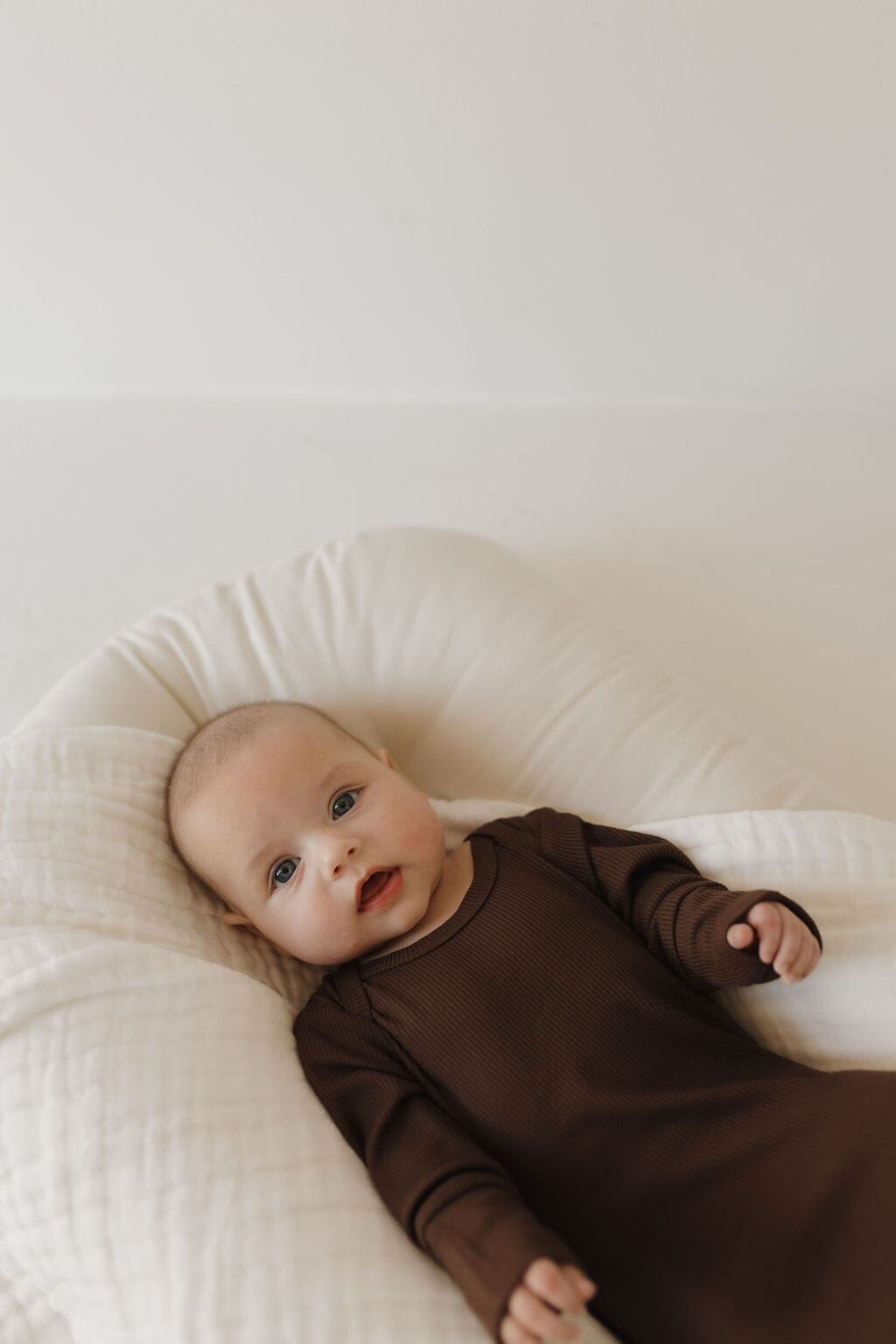 Bamboo Knotted Gown | Coffee Bean Knotted Gown forever french baby