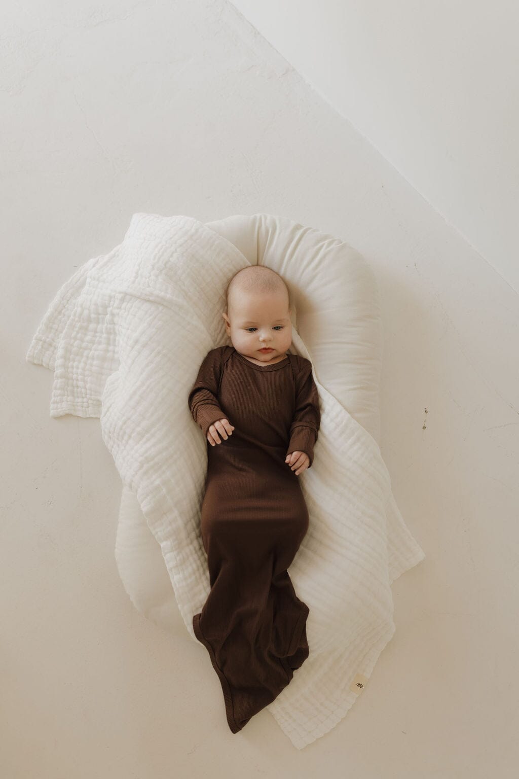 Bamboo Knotted Gown | Coffee Bean Knotted Gown forever french baby