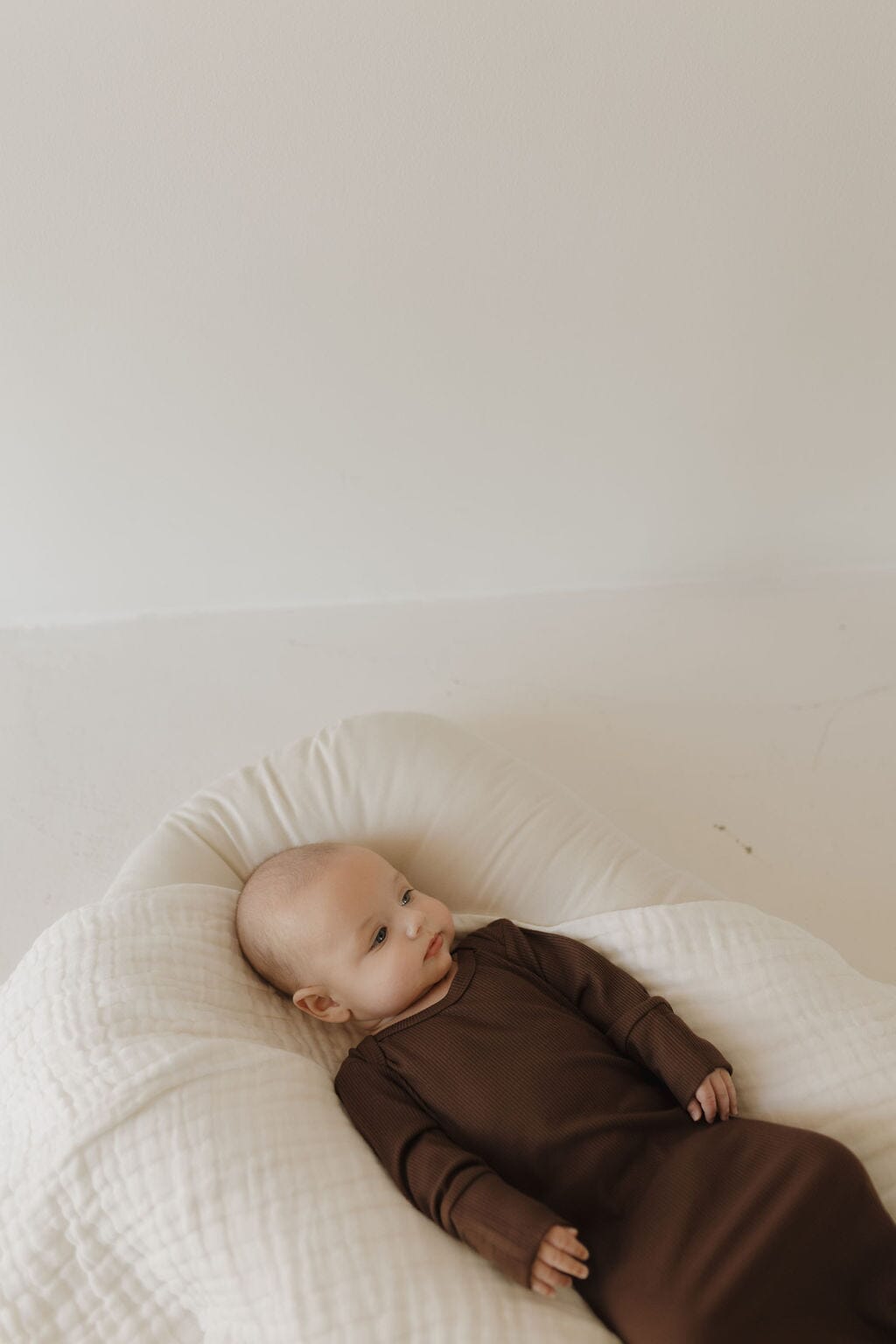 Bamboo Knotted Gown | Coffee Bean Knotted Gown forever french baby