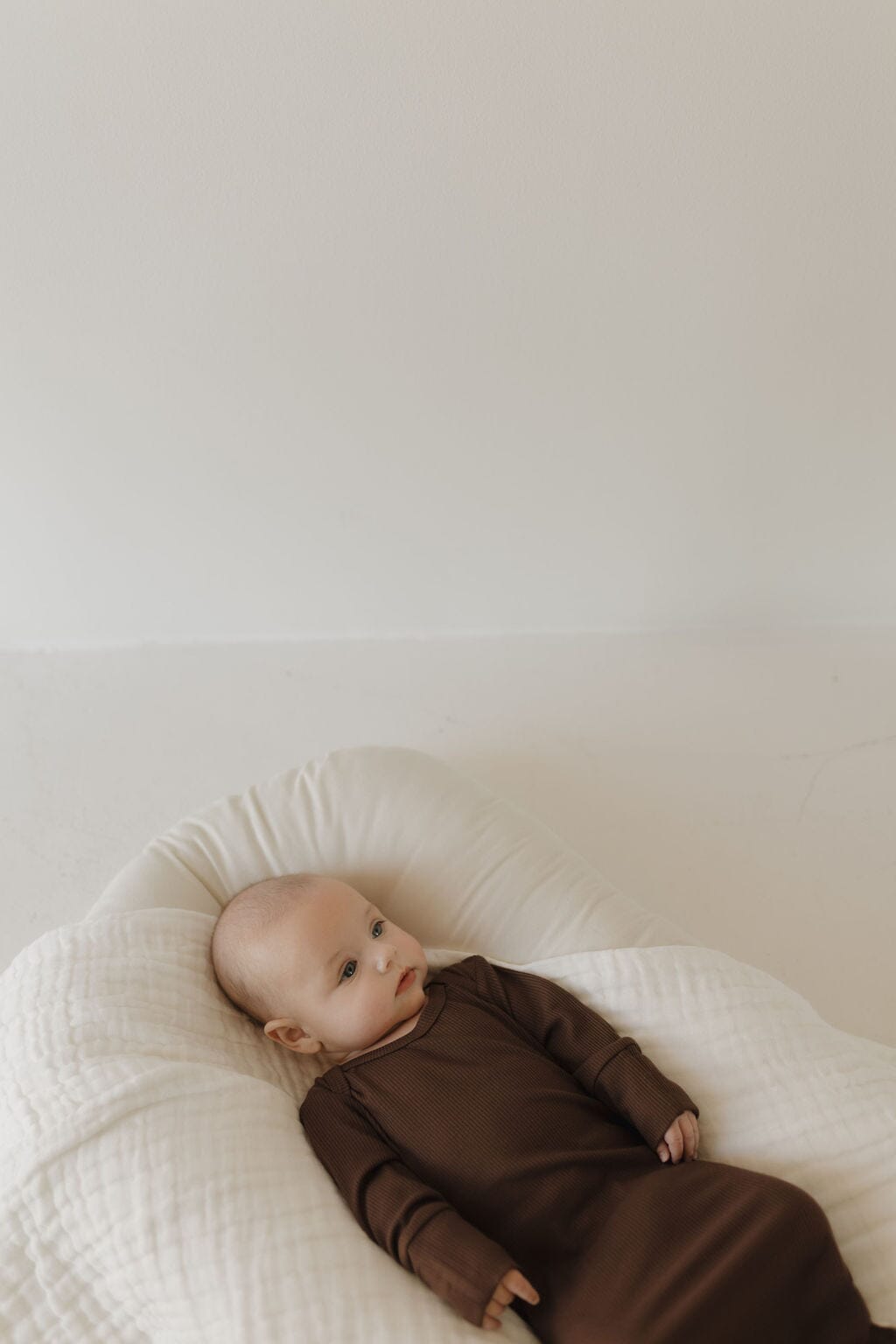 Bamboo Knotted Gown | Coffee Bean Knotted Gown forever french baby