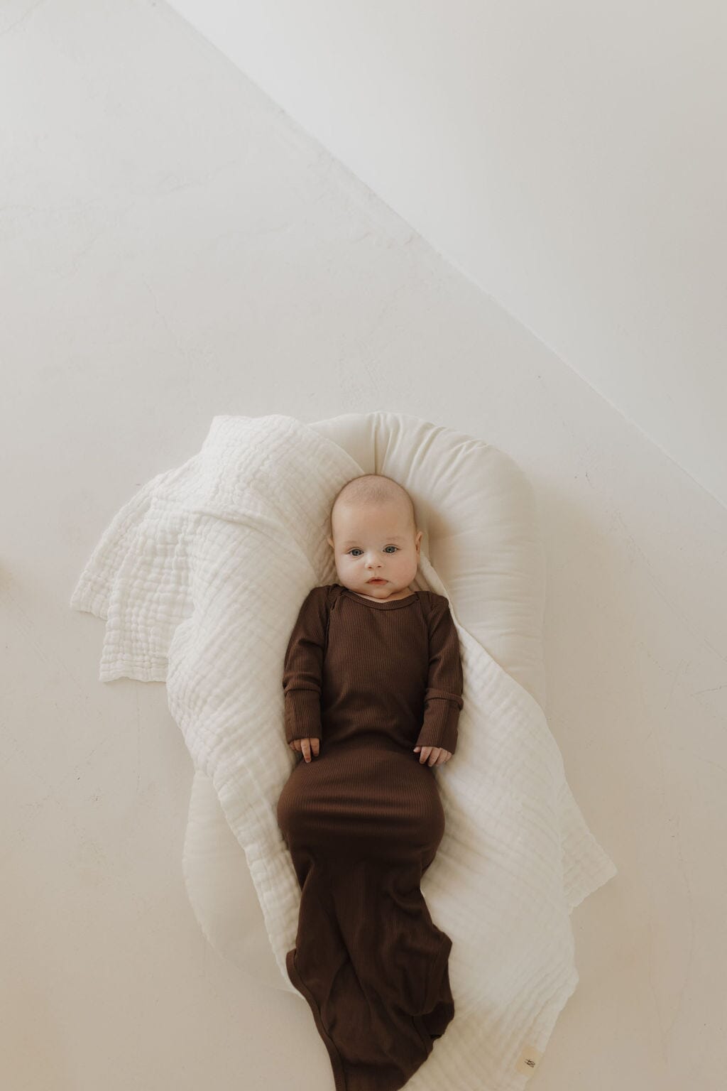Bamboo Knotted Gown | Coffee Bean Knotted Gown forever french baby