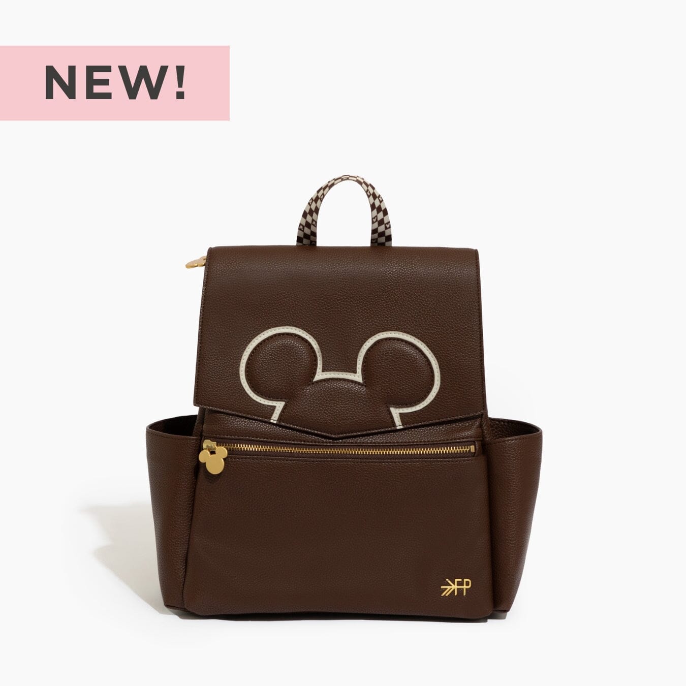 Disney Mocha Mickey Mouse Mini Classic Bag II Mini Classic Diaper Bag II Diaper Bag