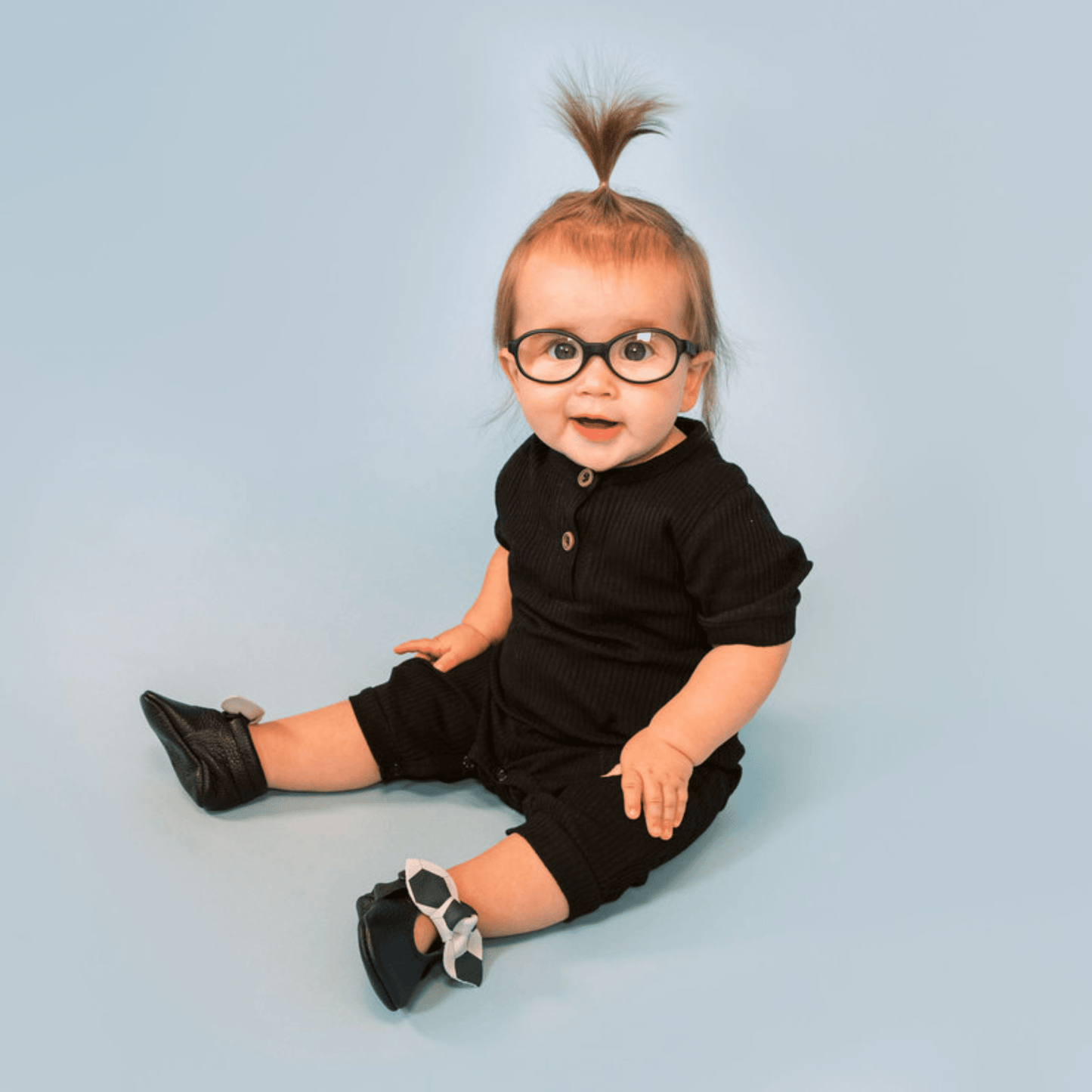 Playmaker Knotted Bow Baby Shoe Knotted Bow Mocc Soft Sole