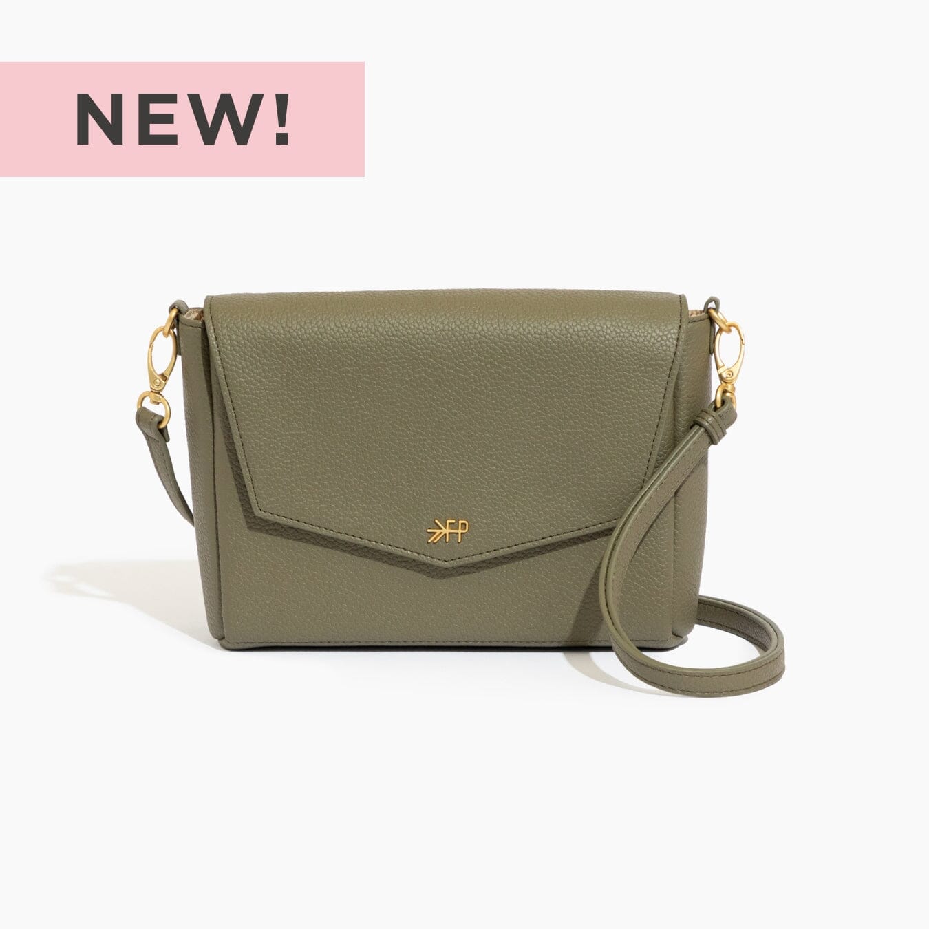 Sage Classic Crossbody Classic Crossbody Bag Accessory