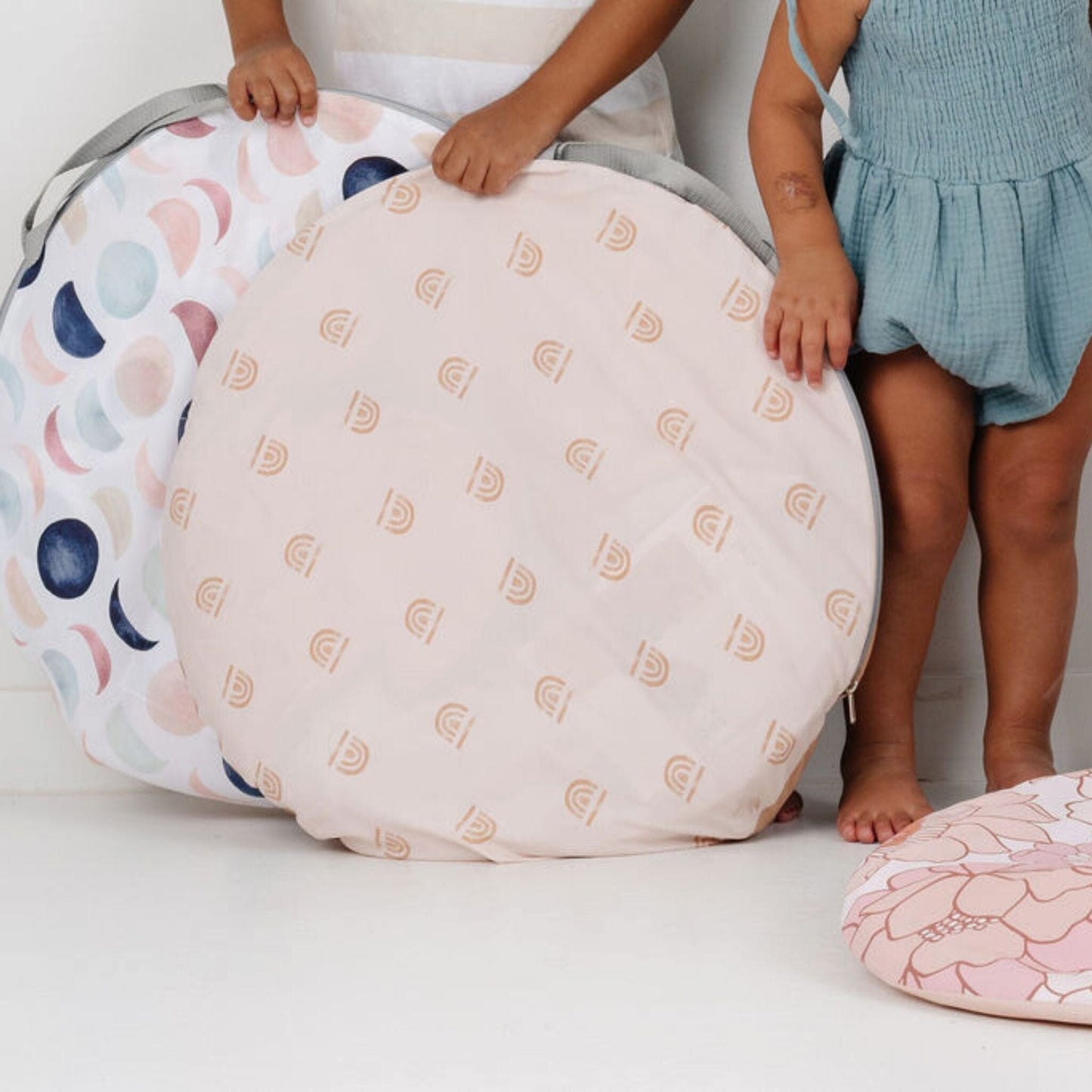 Rainbow Peach Play Tent Play Tent Toki Mats