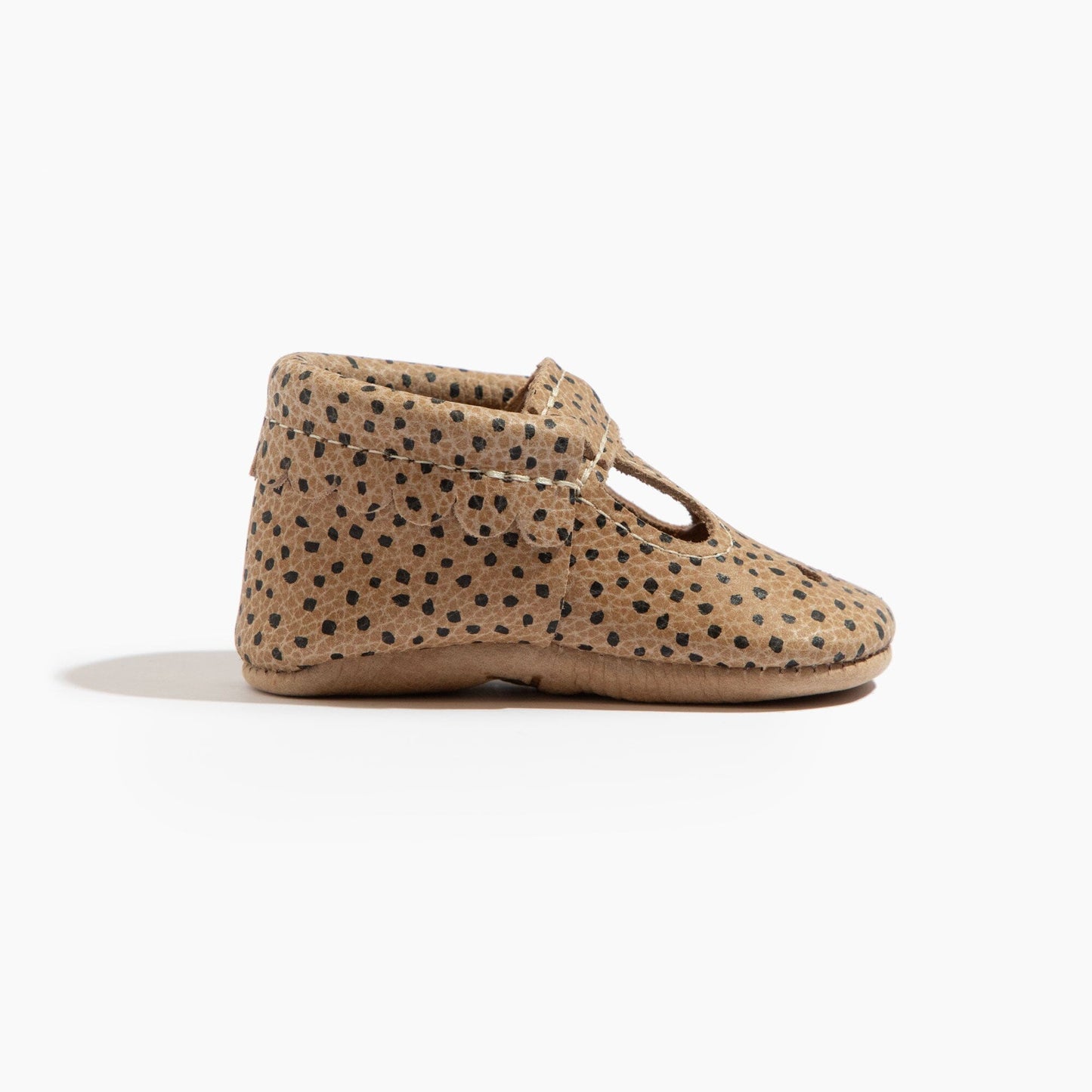 Almond Speckles Mary Jane Baby Shoe Mary Jane Soft Sole 