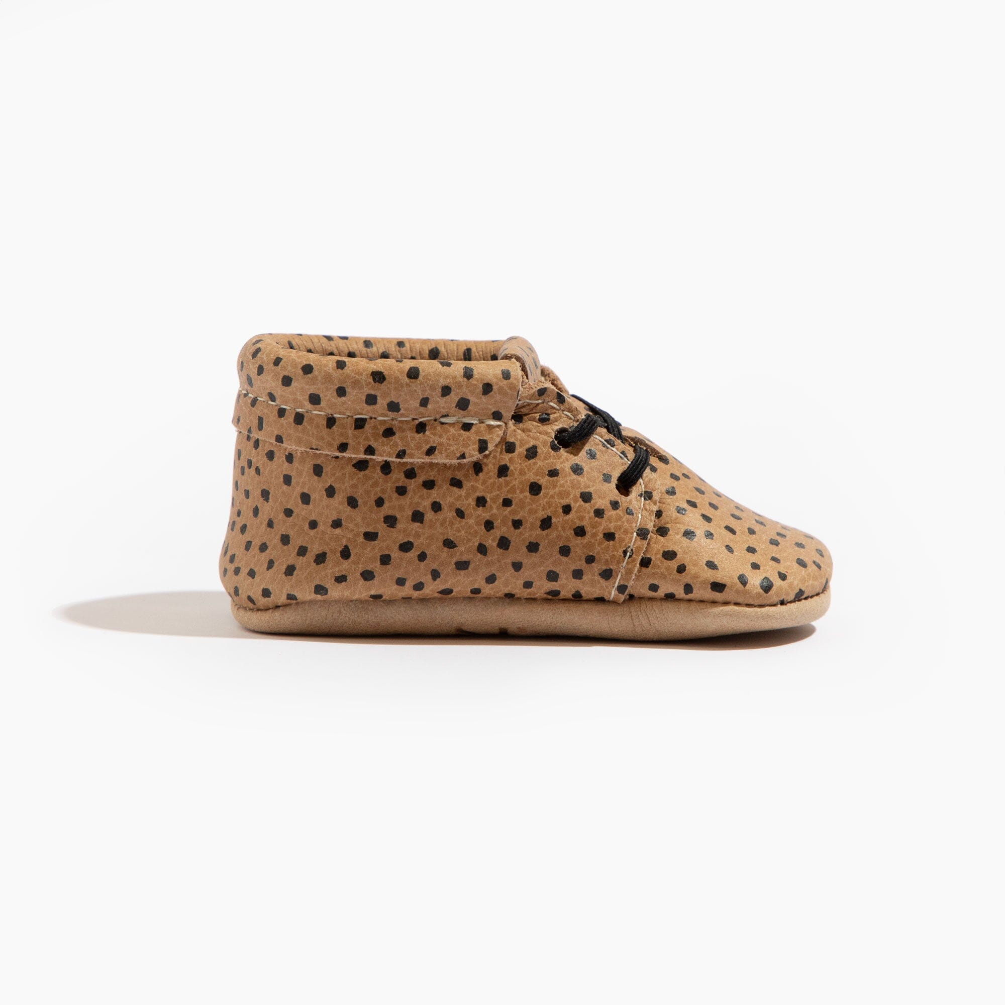 Almond Speckles Oxford Baby Shoe Oxford Soft Sole
