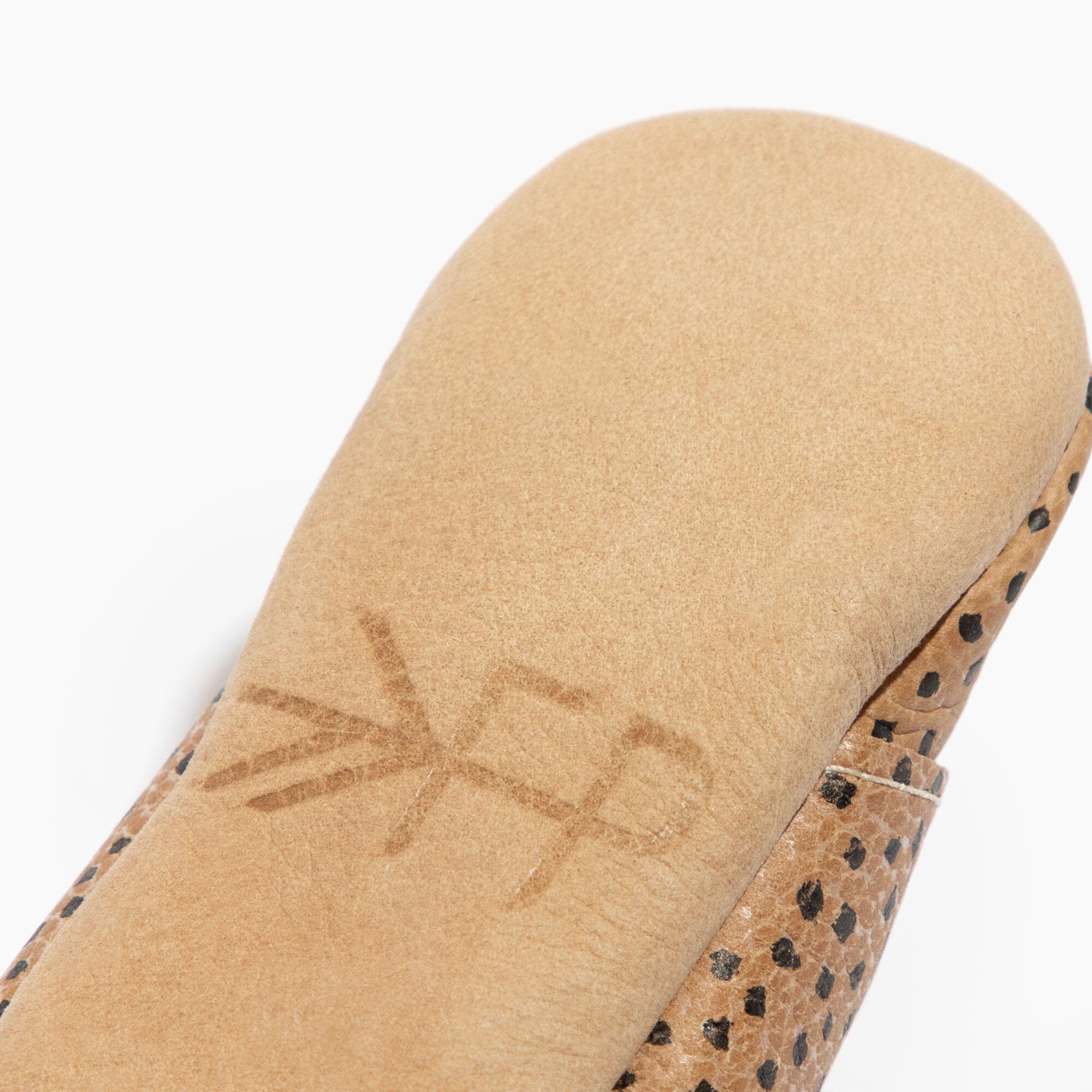 Almond Speckles Oxford Baby Shoe Oxford Soft Sole