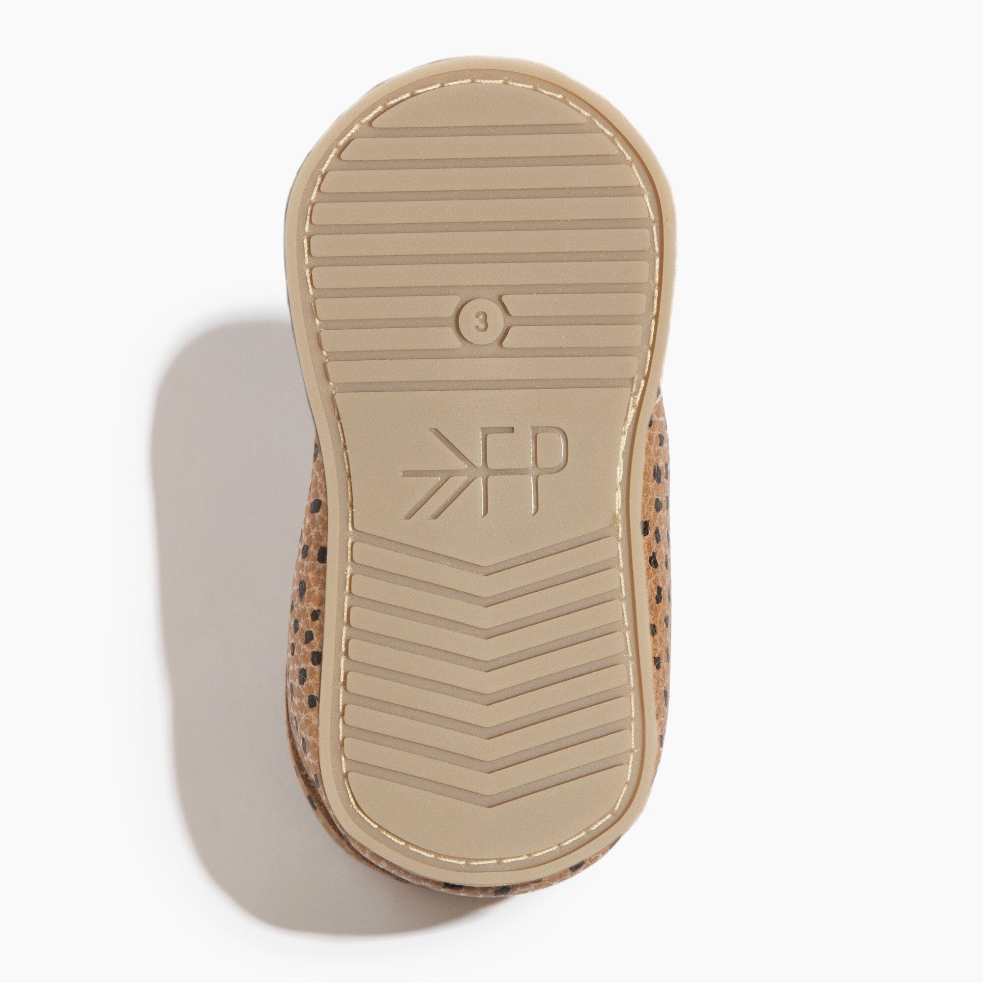 Almond Speckles Oxford Baby Shoe Oxford Soft Sole