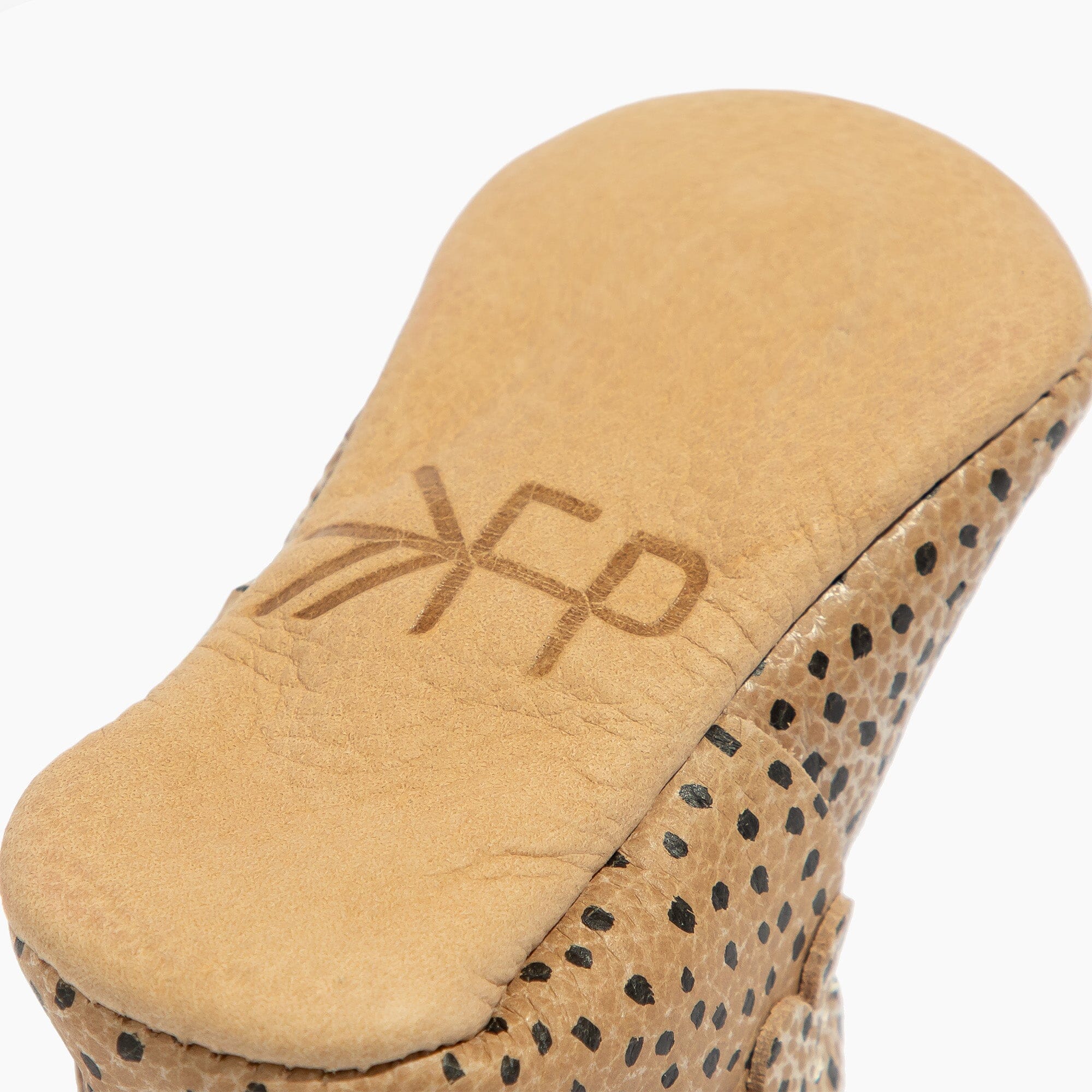 Almond Speckles Sweetheart Ballet Flat Baby Shoe Sweetheart Ballet Flat Soft Sole