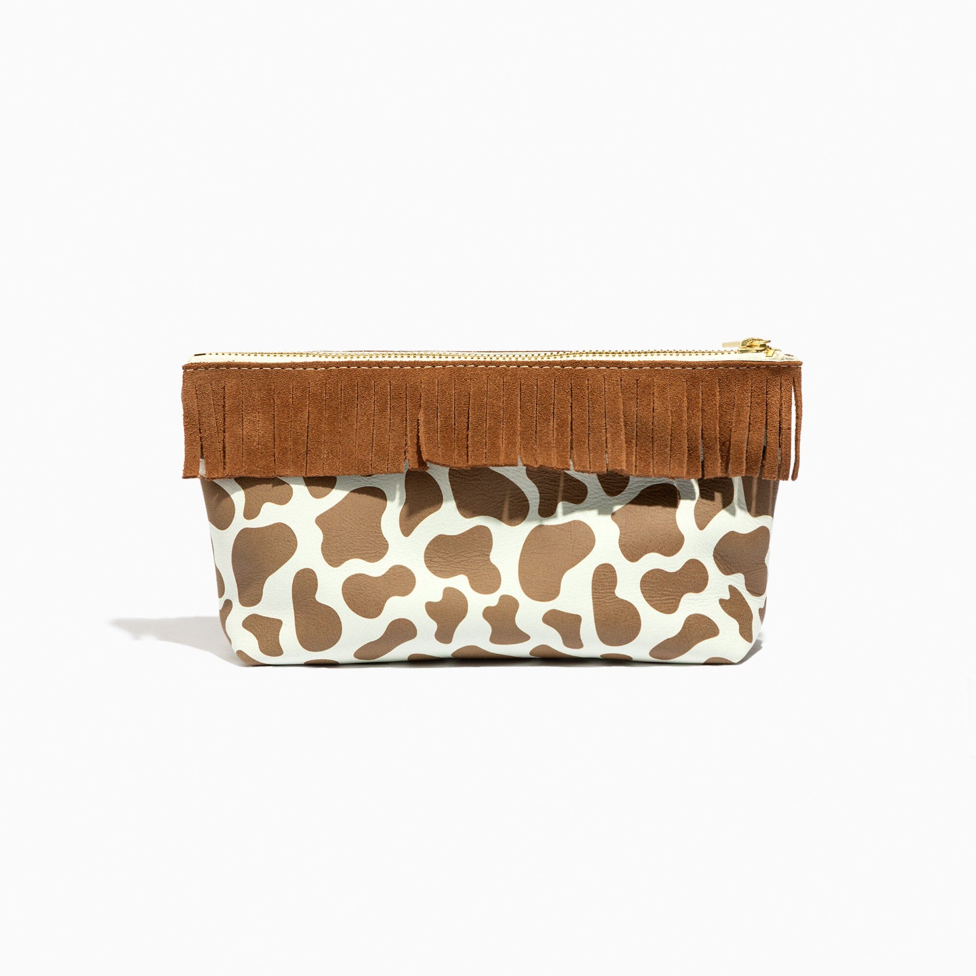 Cow Suede Utility Pouch Utility Pouch In House Bag