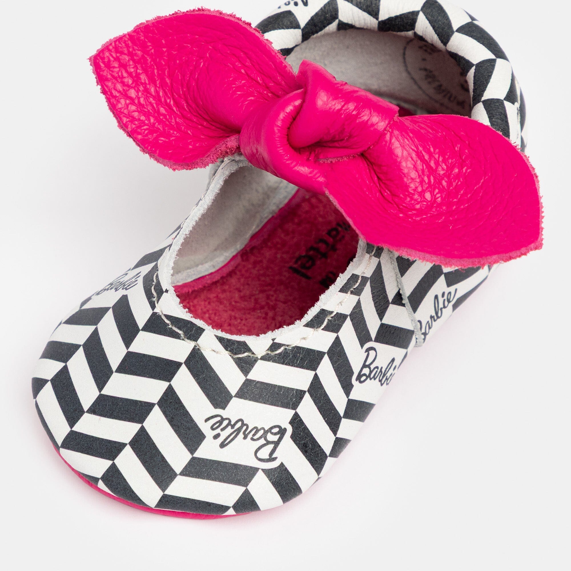 Vintage Barbie™ Knotted Bow Baby Shoe Knotted Bow Mocc Soft Sole