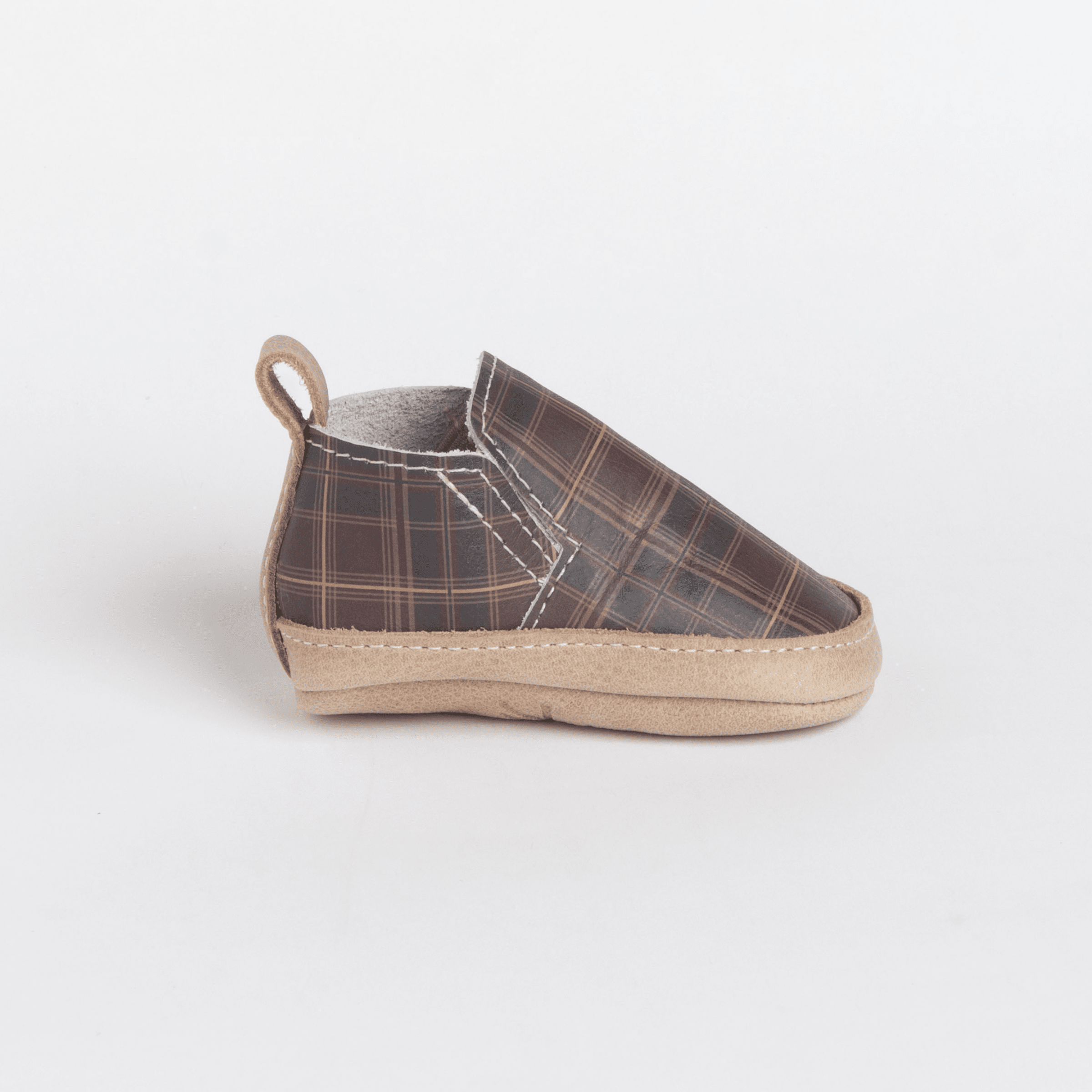 Cabin Flannel Slip On Baby Shoe Slip On Soft Sole