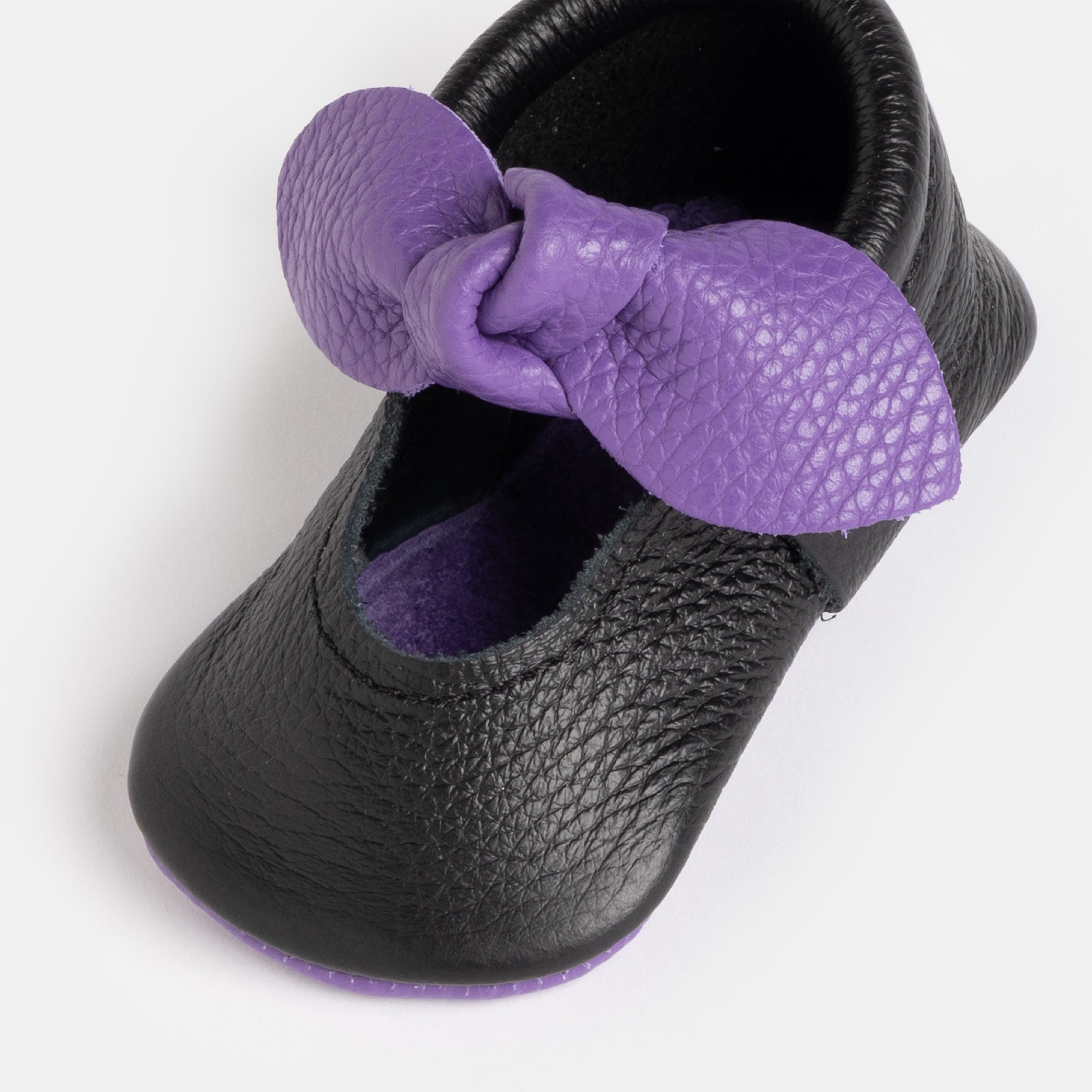 Bewitching Knotted Bow Baby Shoe Knotted Bow Mocc Soft Sole