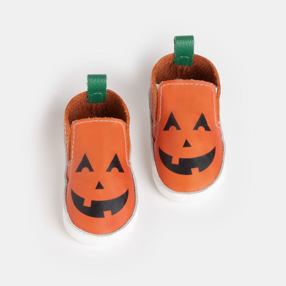 Jack O'Lantern Slip On Baby Shoe Slip On Soft Sole