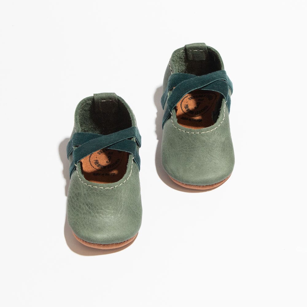 Evergreen Ballet Slipper Baby Shoe Ballet Slipper Soft Sole