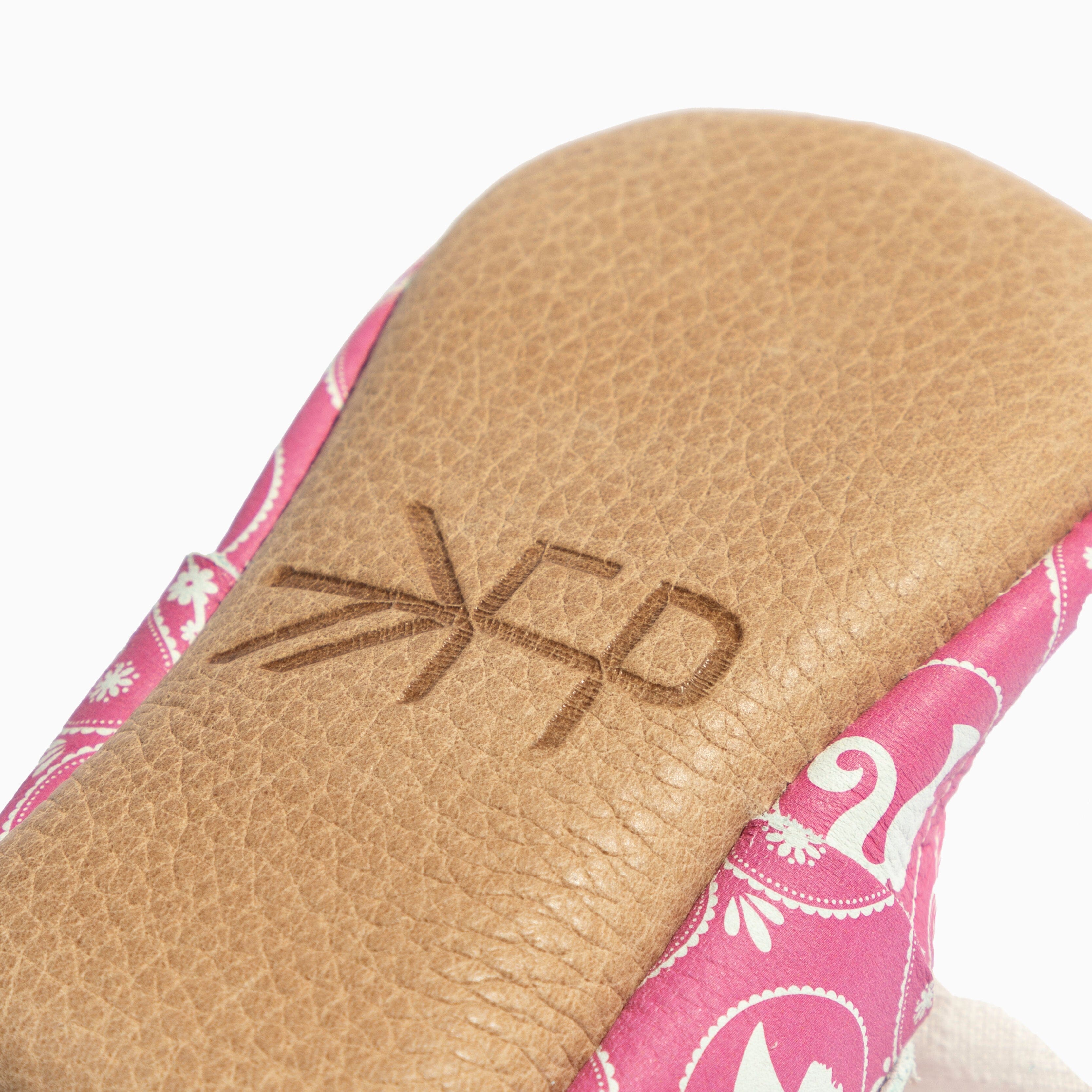 Barbie™ Paisley Knotted Bow Baby Shoe Knotted Bow Mocc Soft Sole