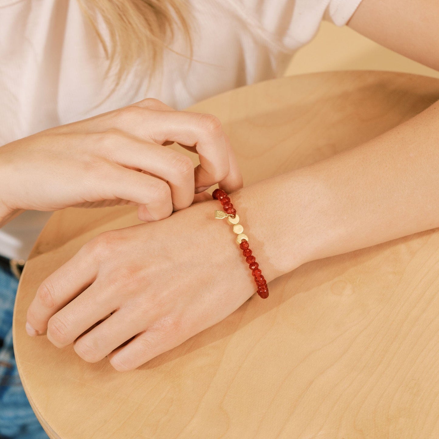 July Birthstone Bracelet Birthstone Bracelet Jewelry
