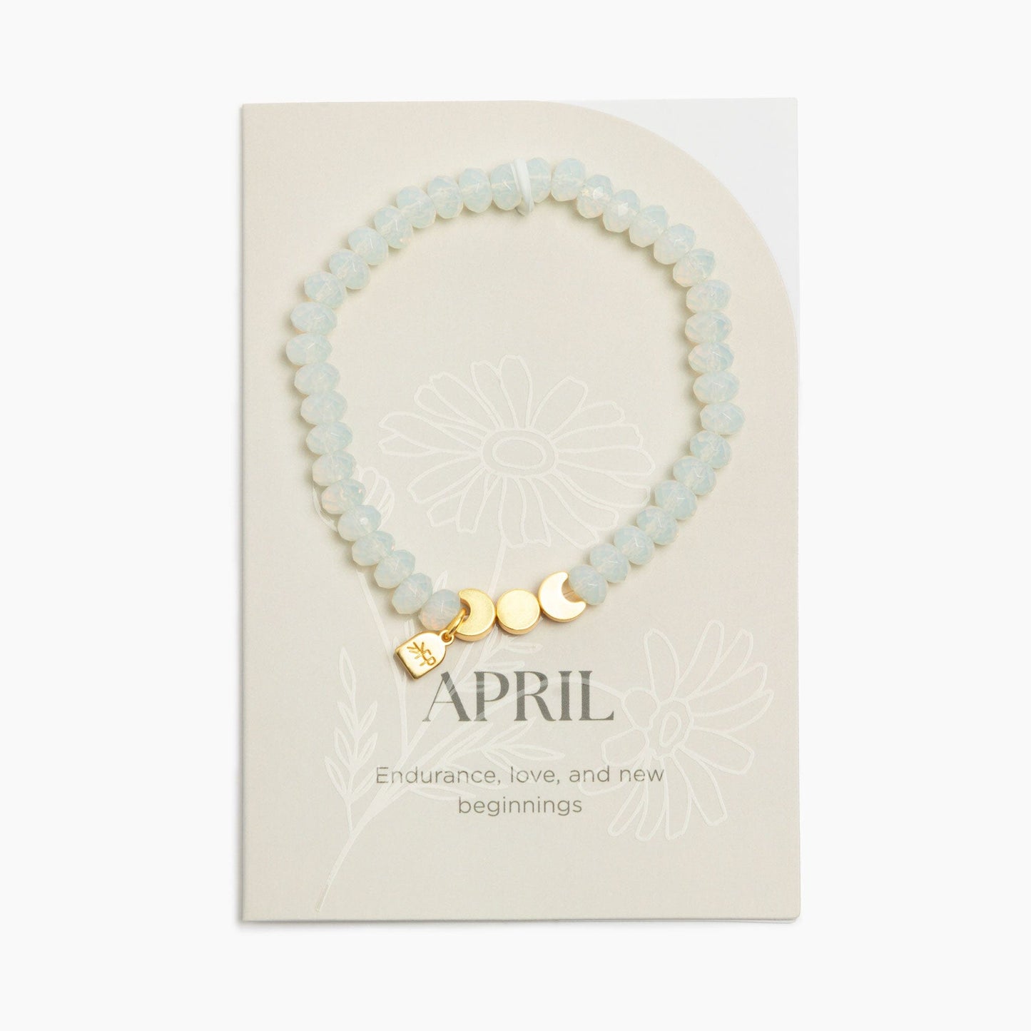 April Birthstone Bracelet Birthstone Bracelet Jewelry