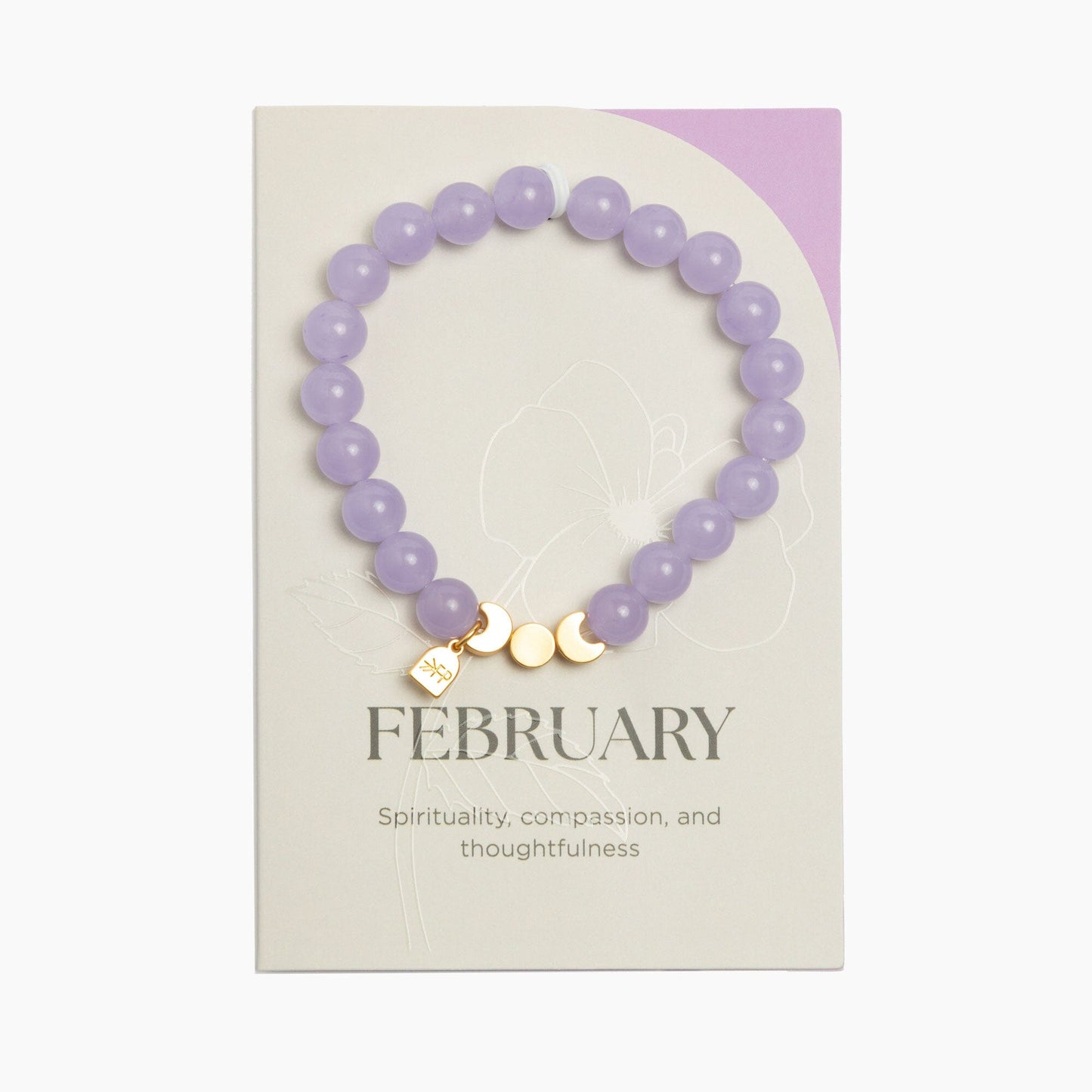 February Birthstone Bracelet Birthstone Bracelet Jewelry
