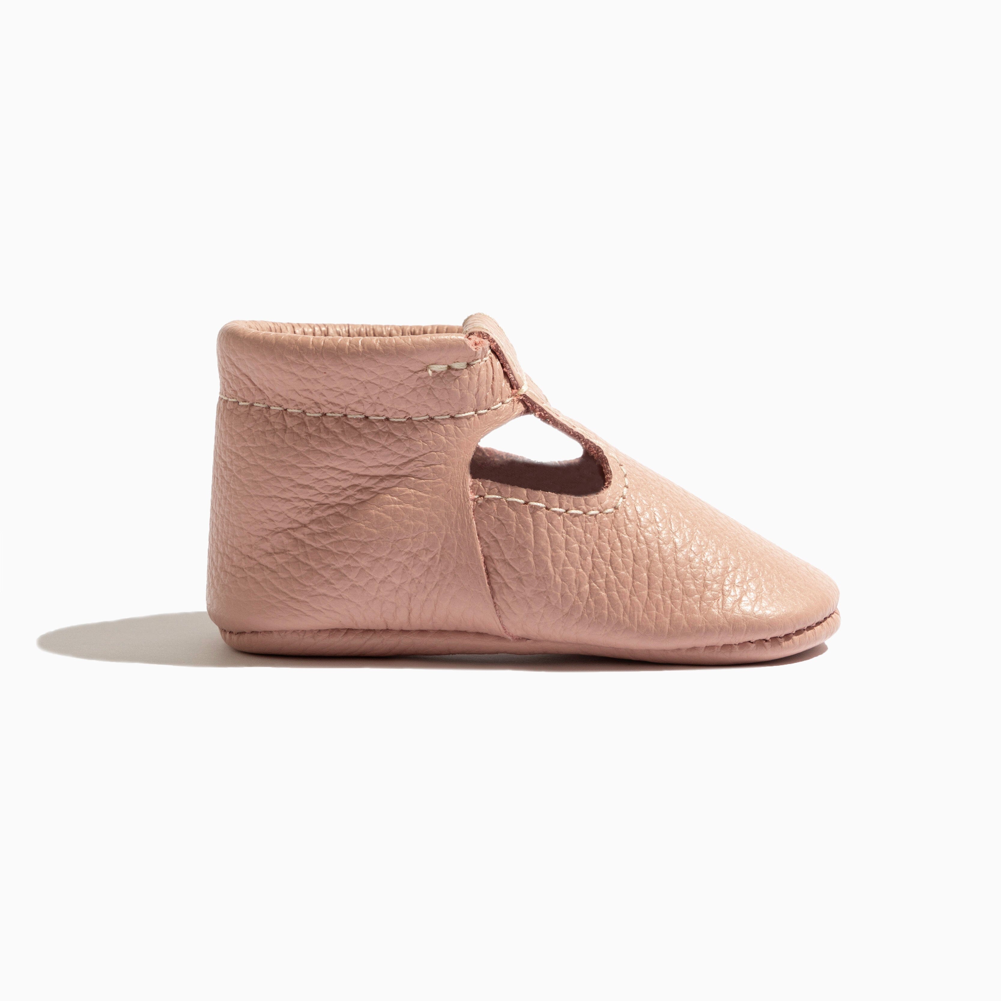 Blush T-Bar Baby Shoe T-Bar Soft Sole