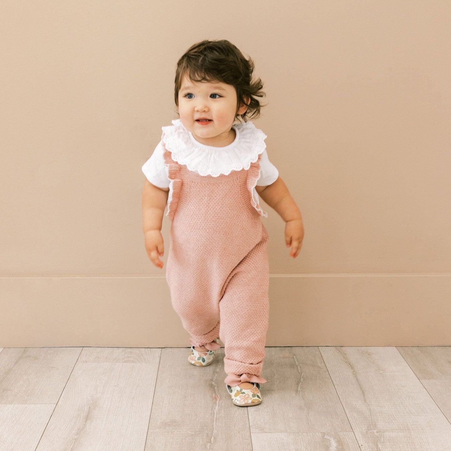 Boho Blossom Knotted Bow Baby Shoe Knotted Bow Mocc Soft Sole
