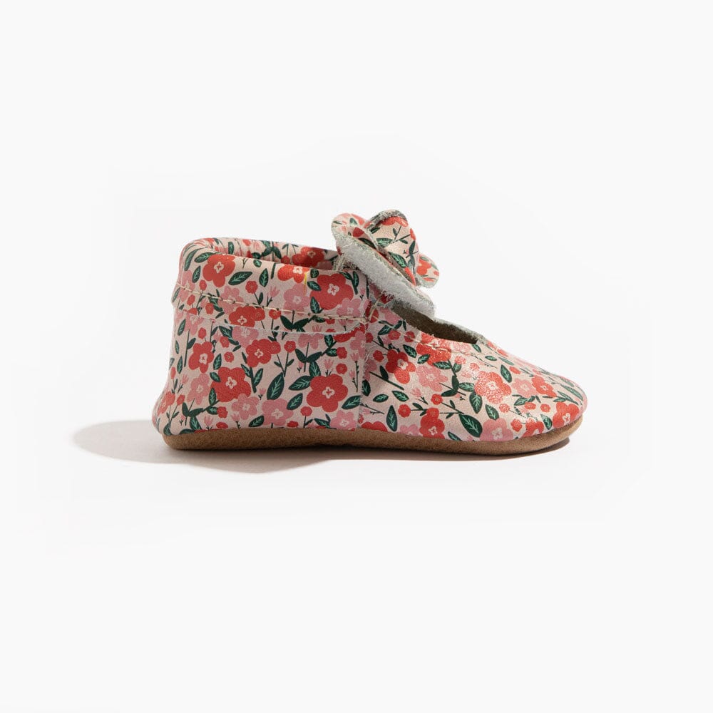 Bouquet Knotted Bow Baby Shoe Knotted Bow Mocc Soft Sole