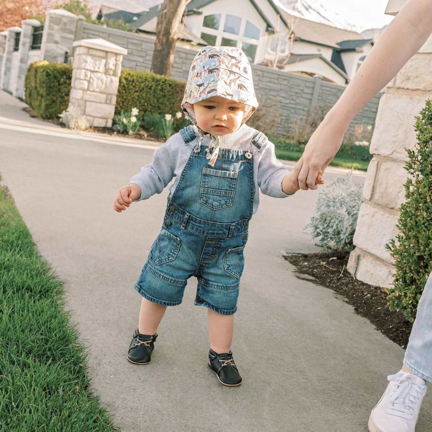 Ebony Oxford Baby Shoe Oxford Soft Sole