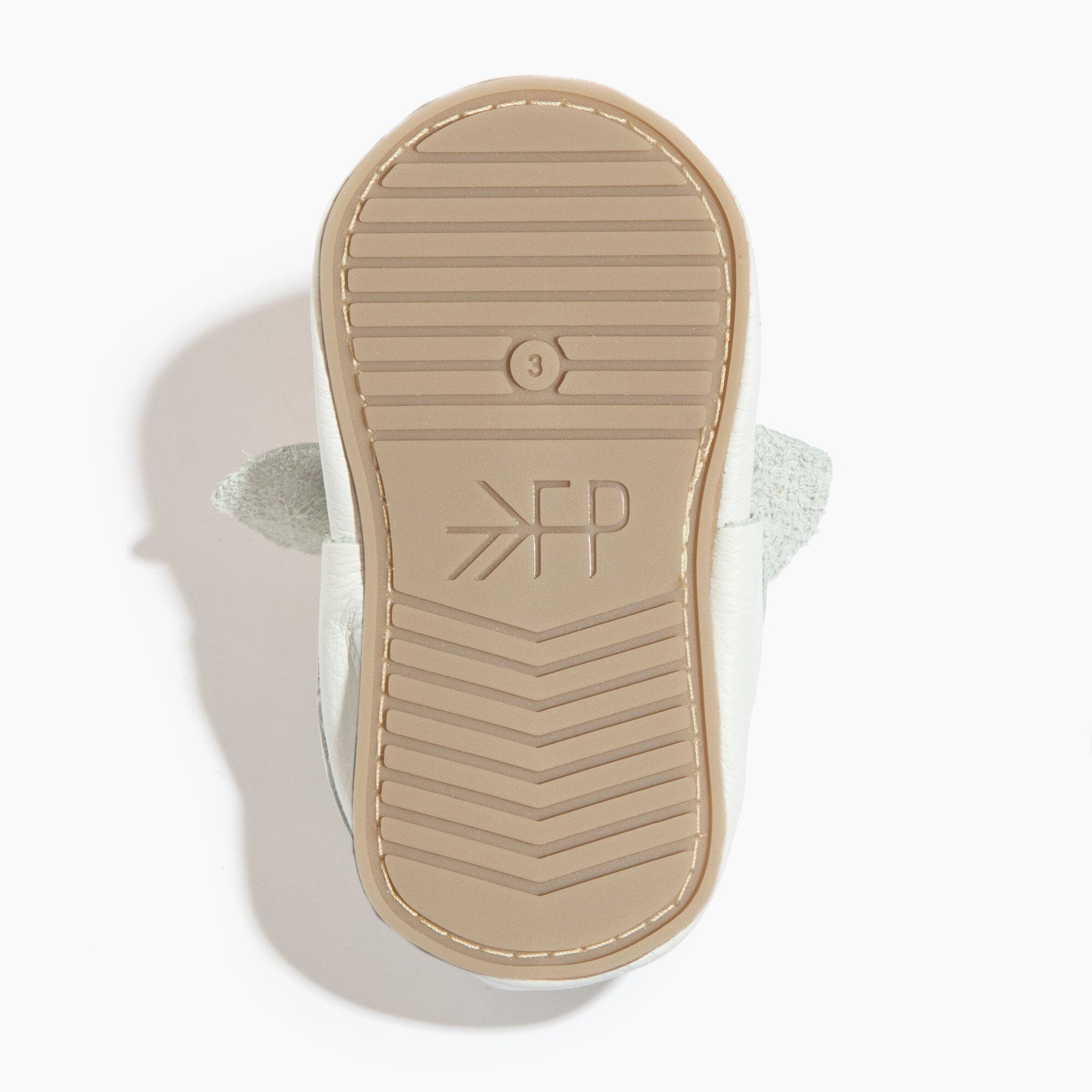 Toasted Bright White Knotted Bow Mocc Knotted Bow Mocc Soft Sole