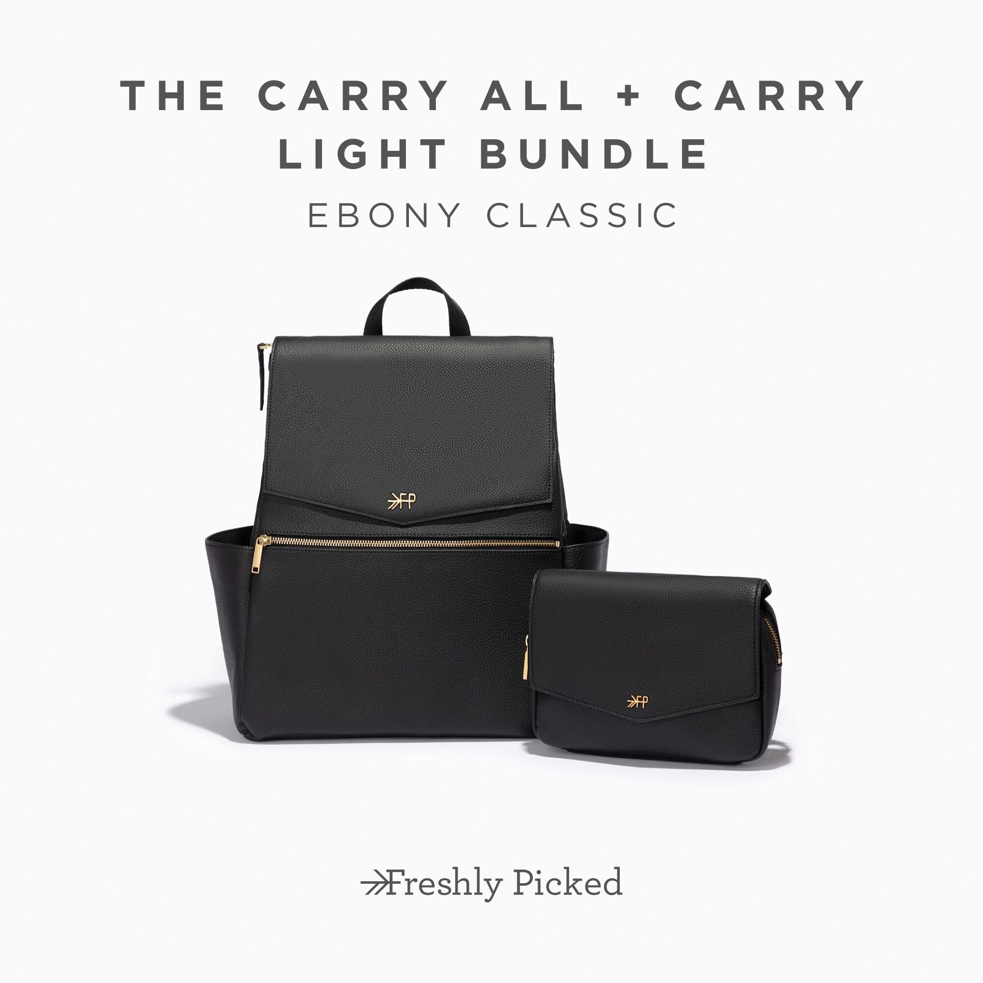 The Carry All + Carry Light Bundle Bundles of Joy Bundles of Joy Ebony