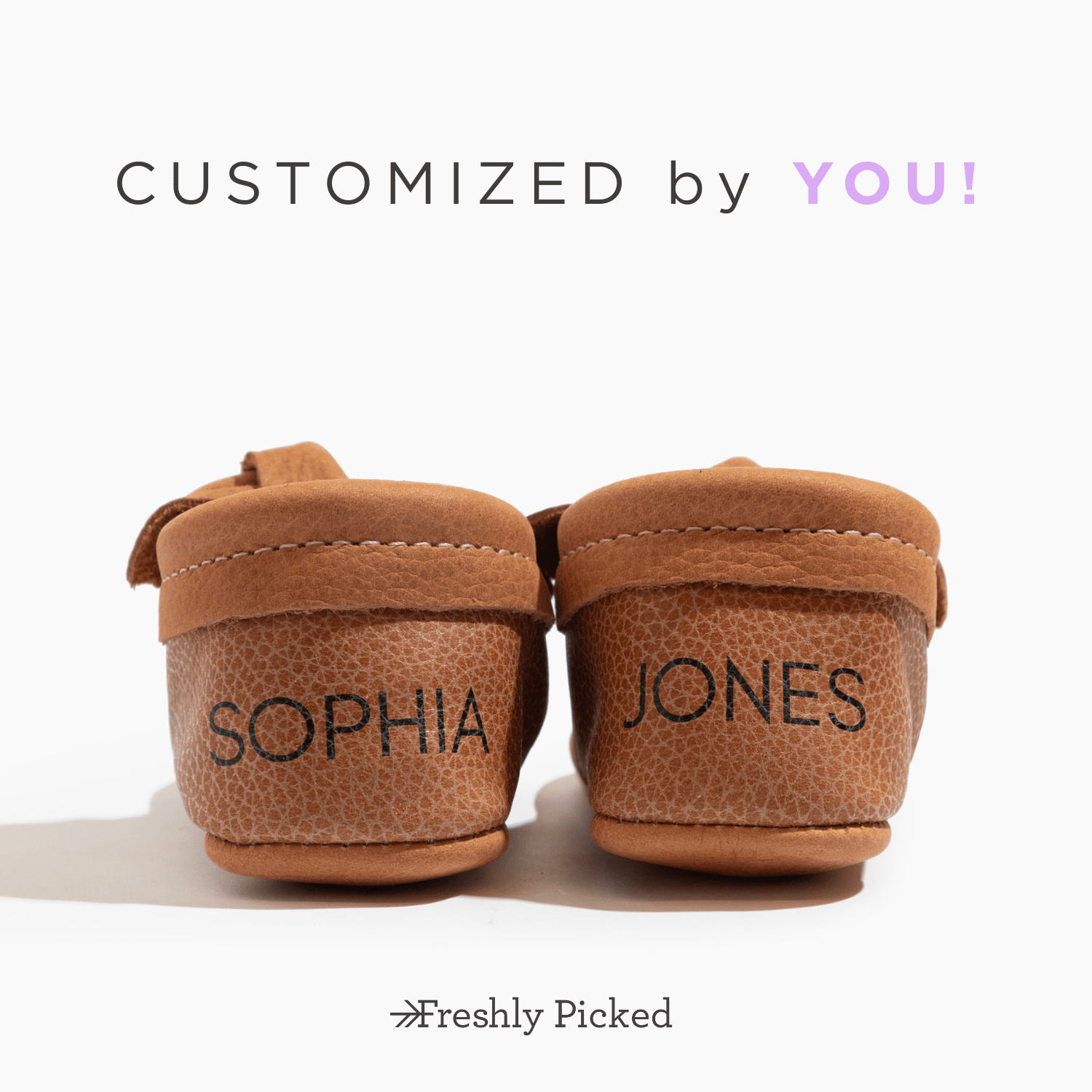 Custom Soft Sole Baby Shoe Freshly Picked