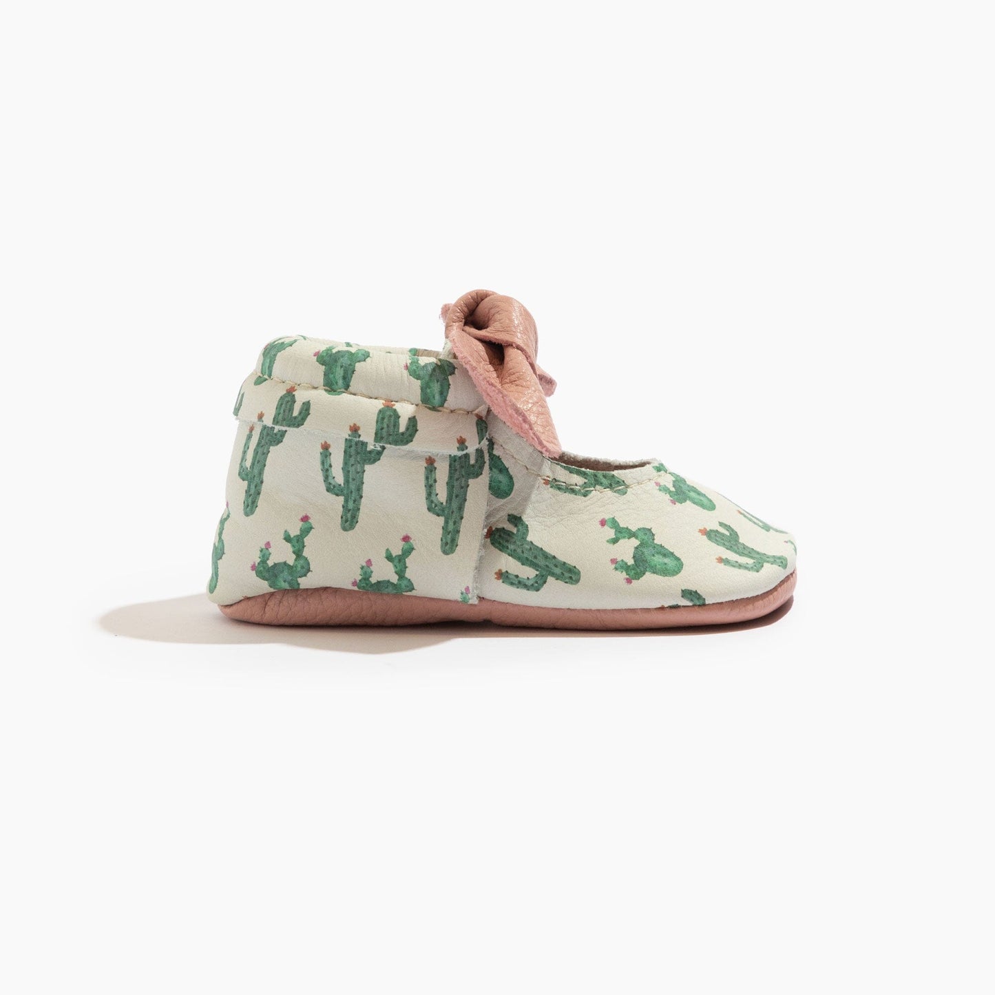 Cactus Blossom Knotted Bow Mocc Knotted Bow Mocc Soft Sole