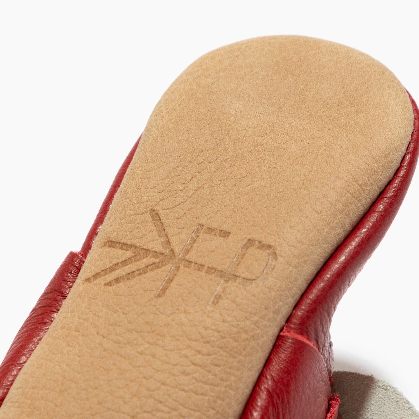 Candy Cane Lane Knotted Bow Baby Shoe Knotted Bow Mocc Soft Sole