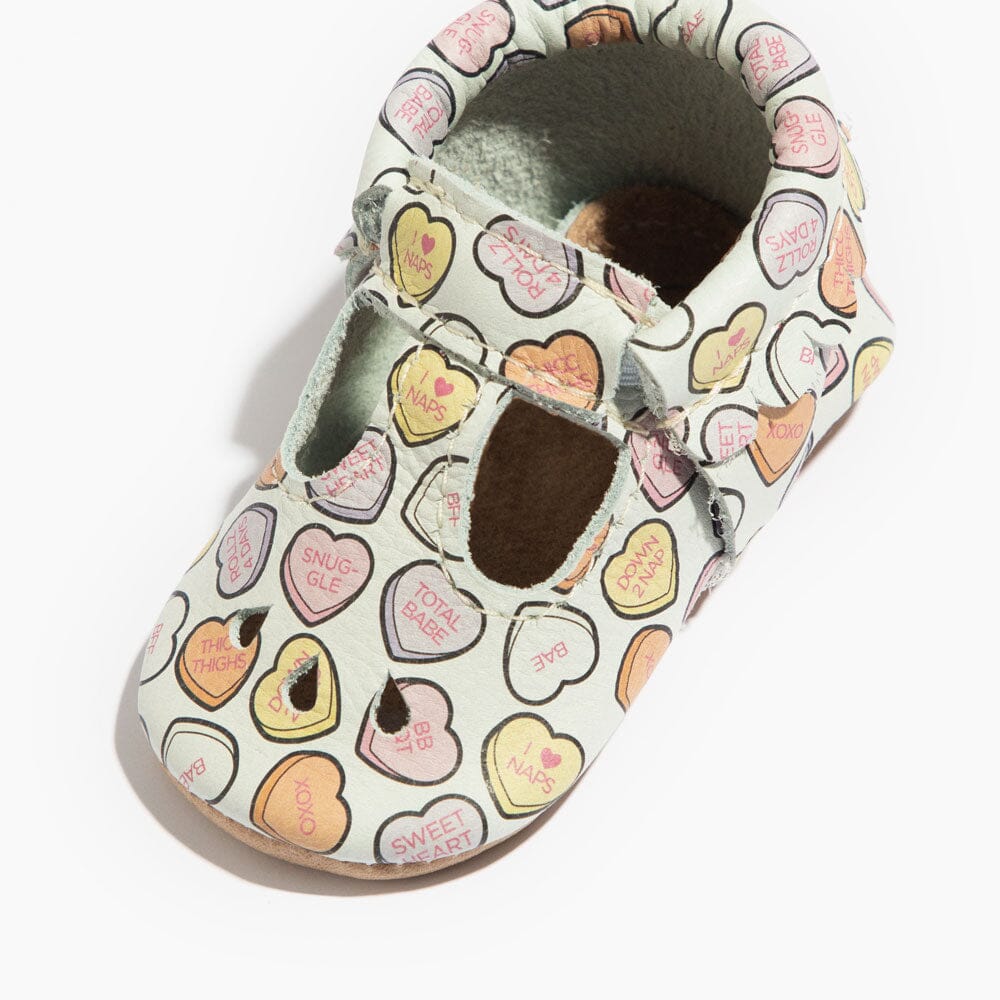 Candy Hearts Mary Jane Baby Shoe Mary Jane Soft Sole