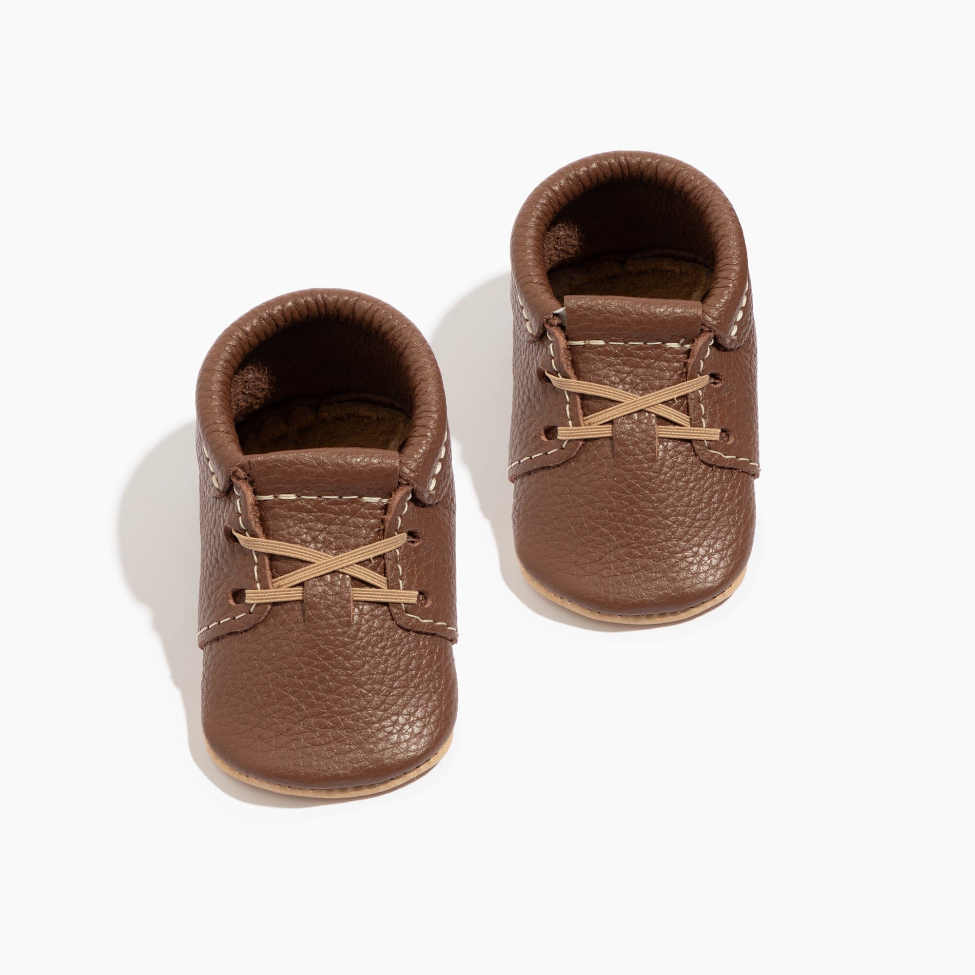 Chestnut Oxford Baby Shoe Oxford Soft Sole