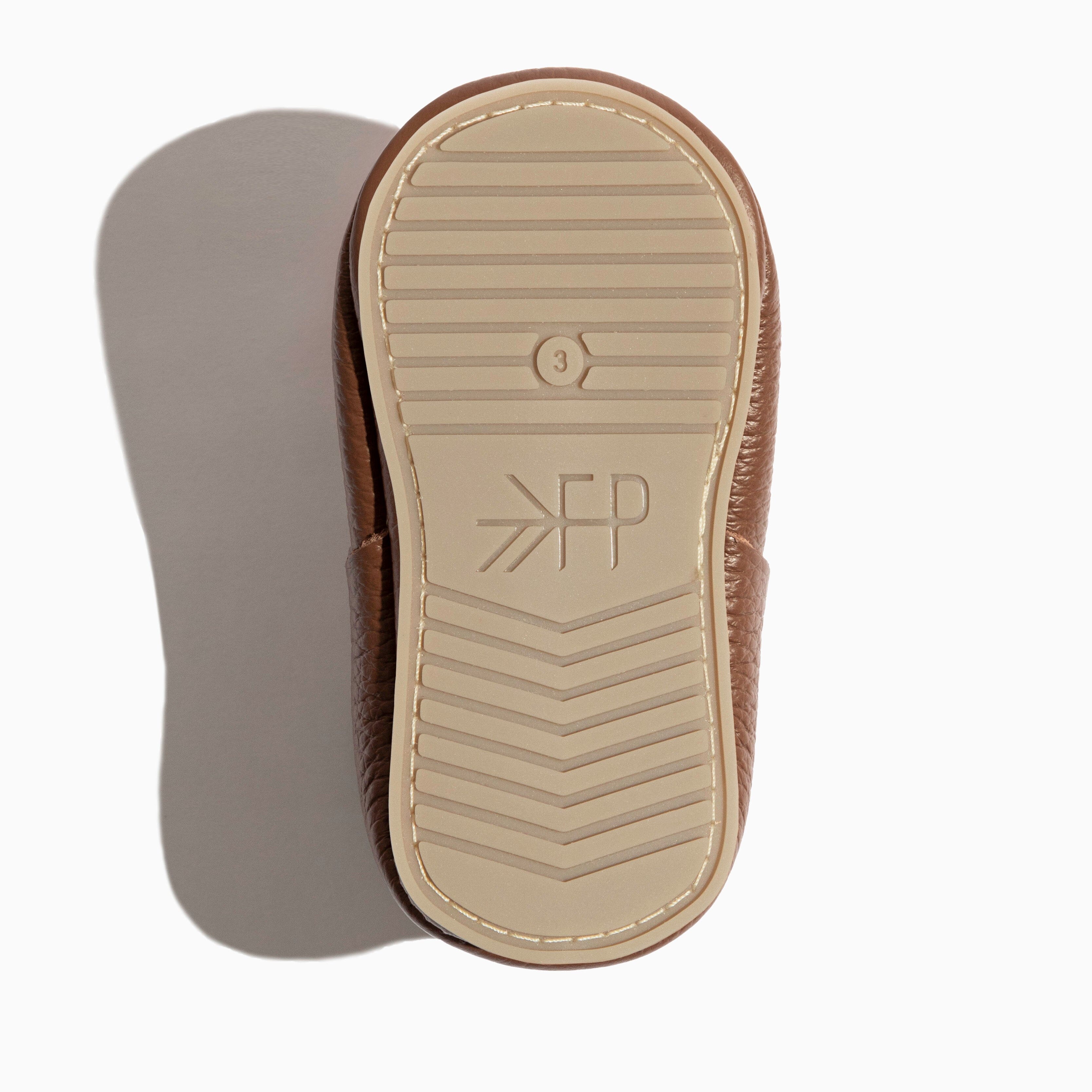 Chestnut T-Bar Baby Shoe T-Bar Soft Sole