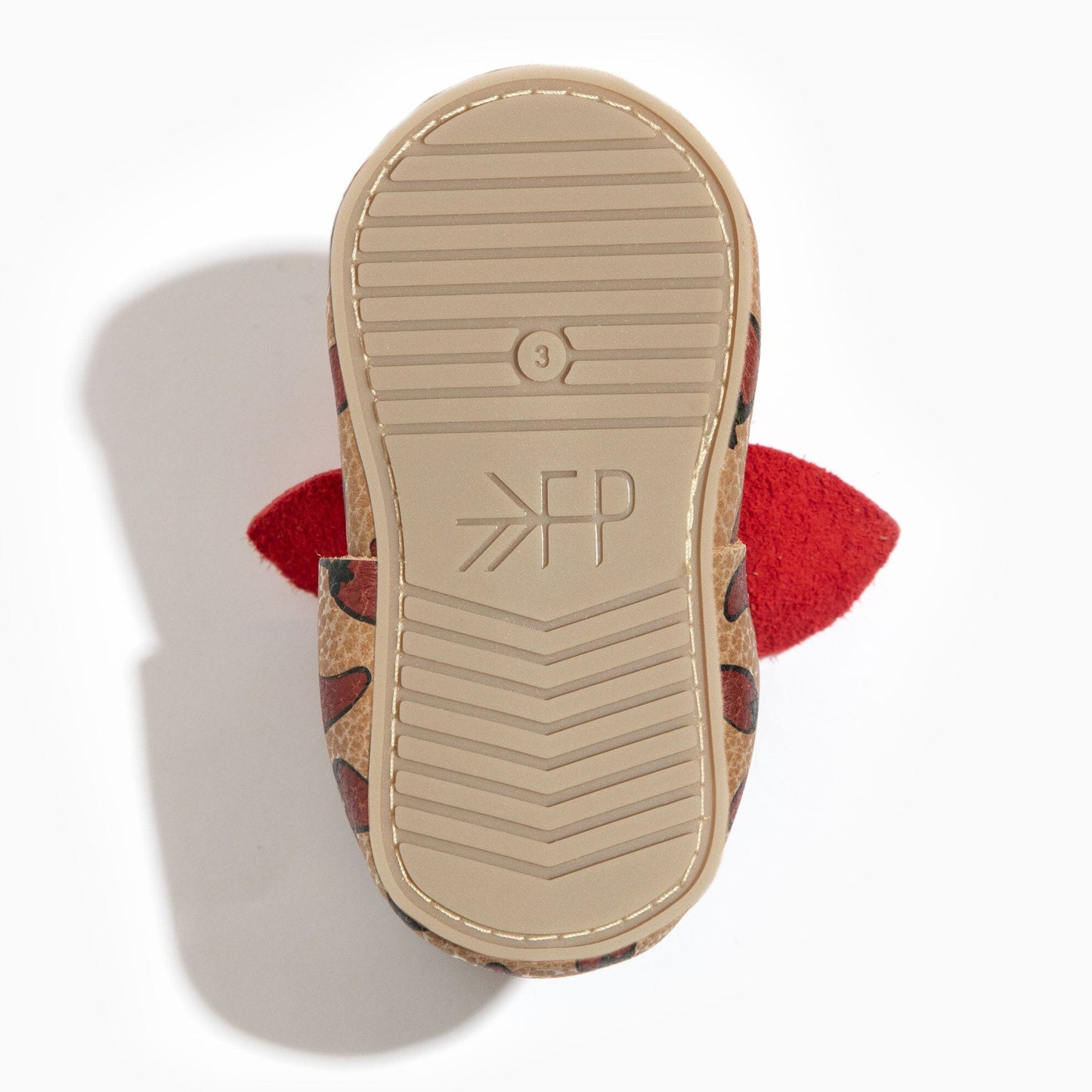 Chili Pepper Knotted Bow Mocc Moccasin Soft Sole