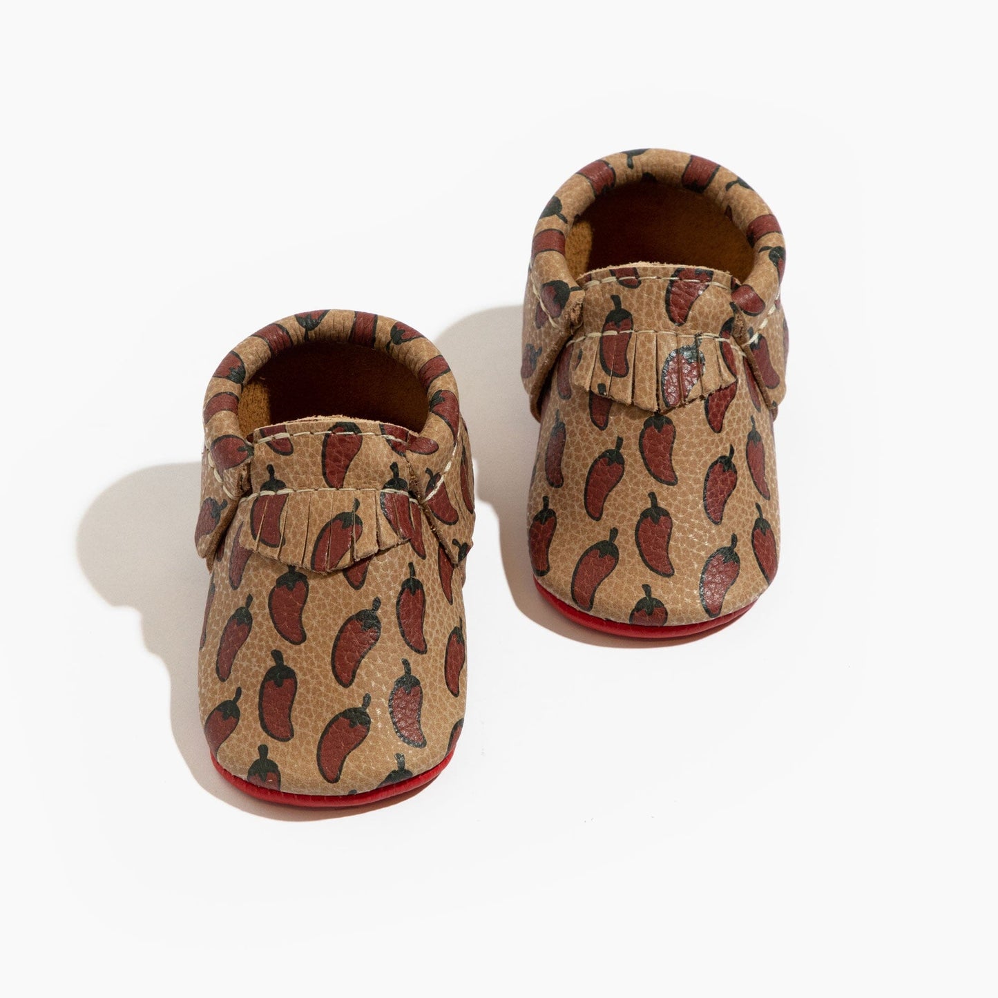 Chili Pepper Moccasin Soft Sole