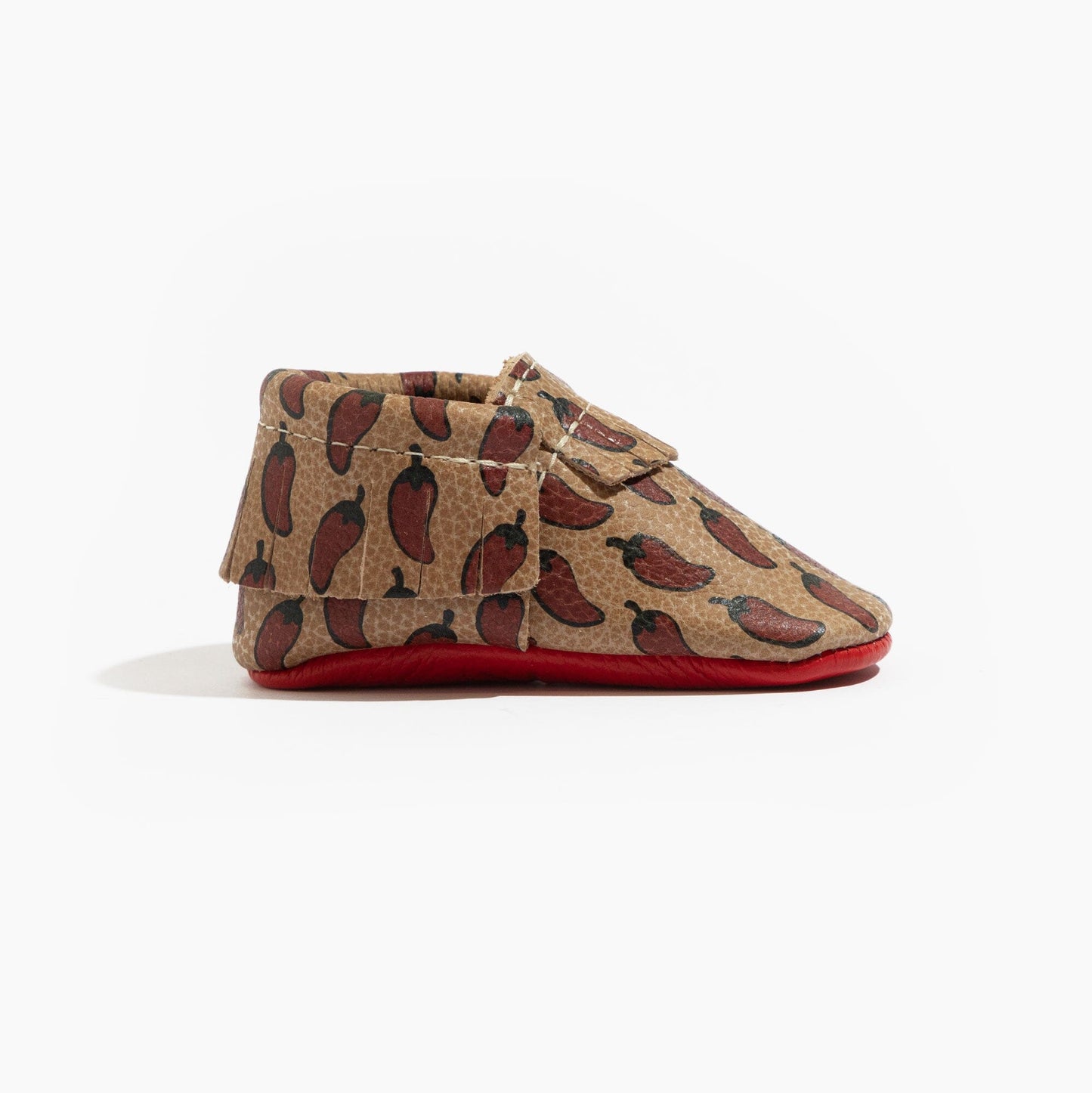 Chili Pepper Moccasin Soft Sole