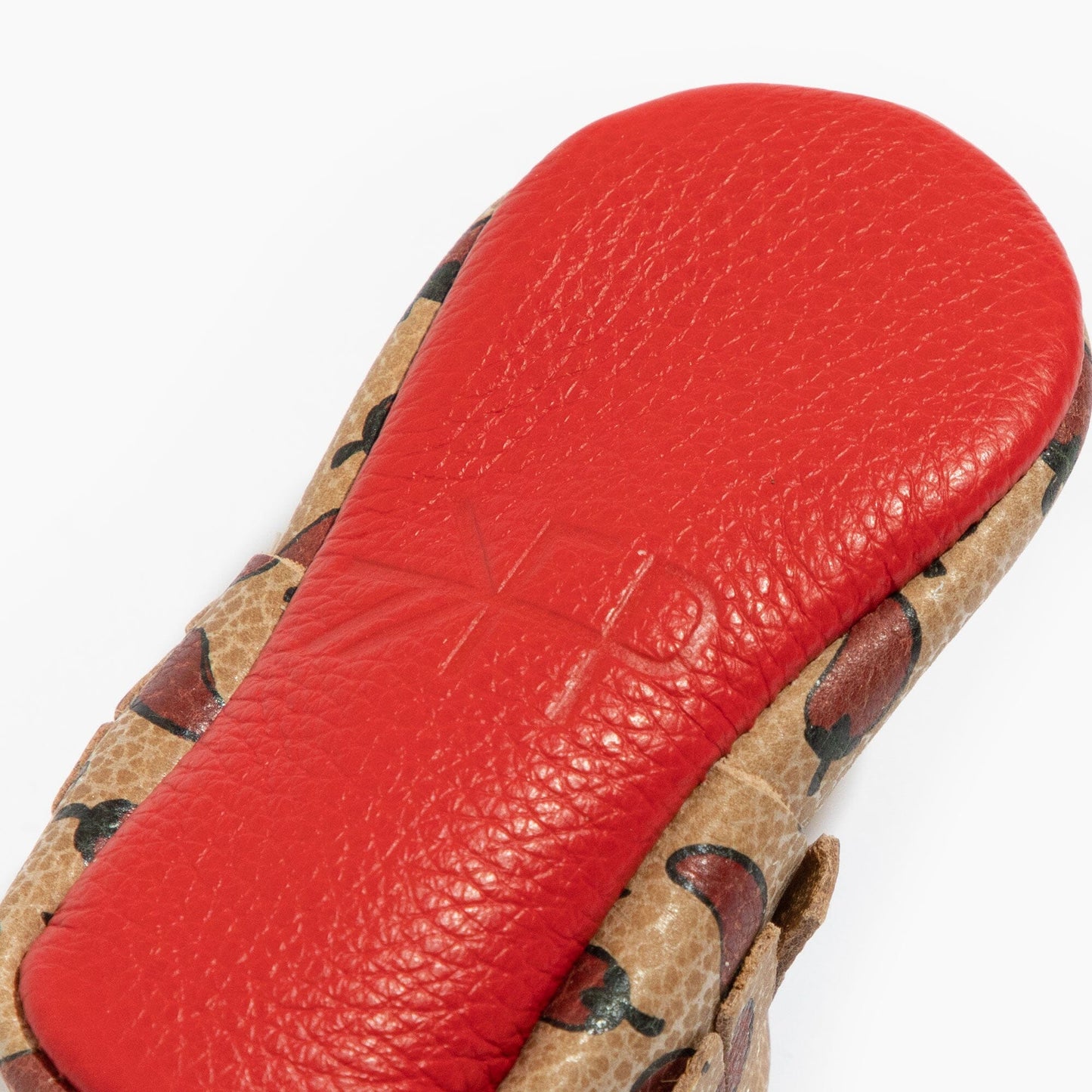 Chili Pepper Moccasin Soft Sole