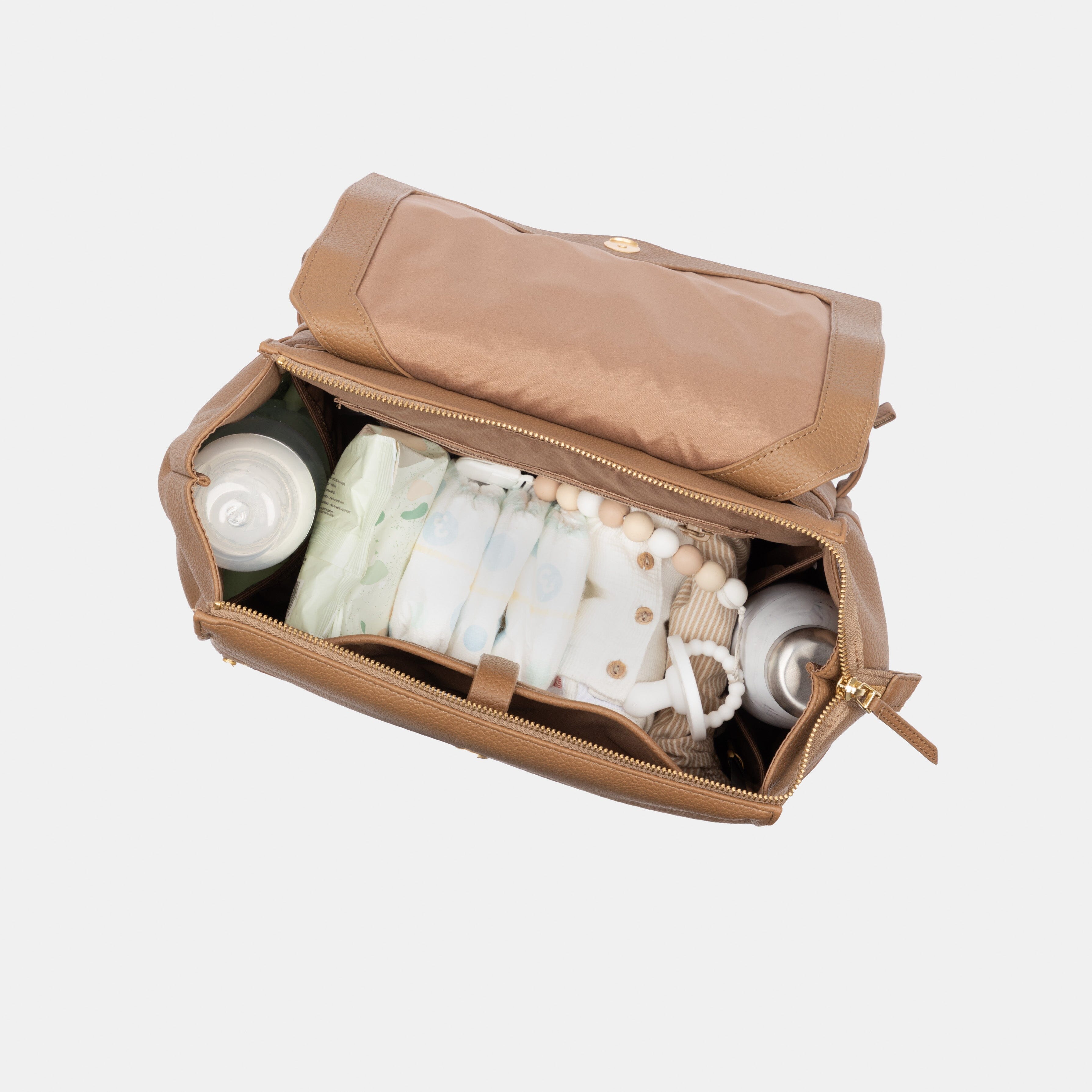 Toffee Classic Diaper Bag II Classic Diaper Bag II Diaper Bag