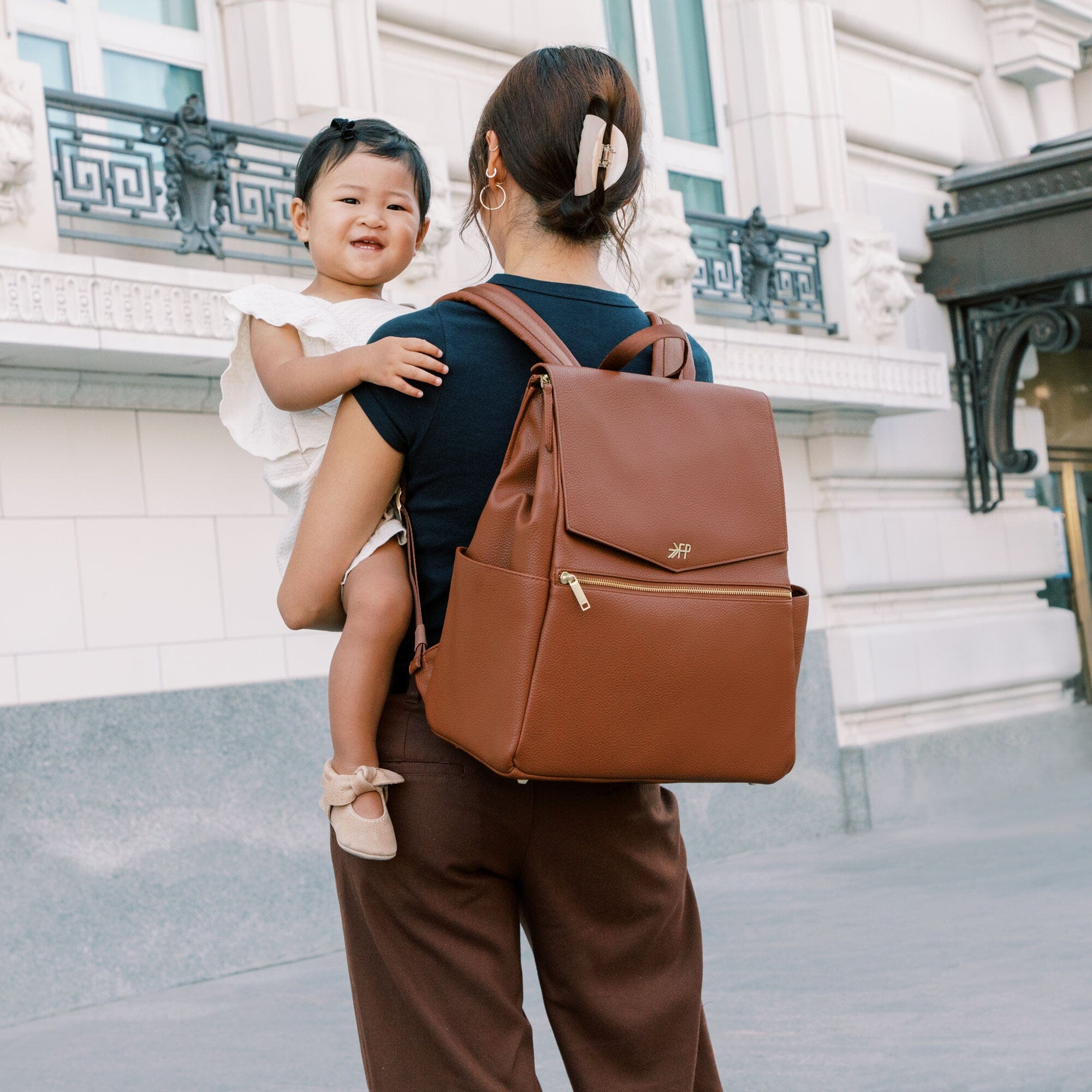 Cognac Classic Diaper Bag II Classic Diaper Bag II Diaper Bag