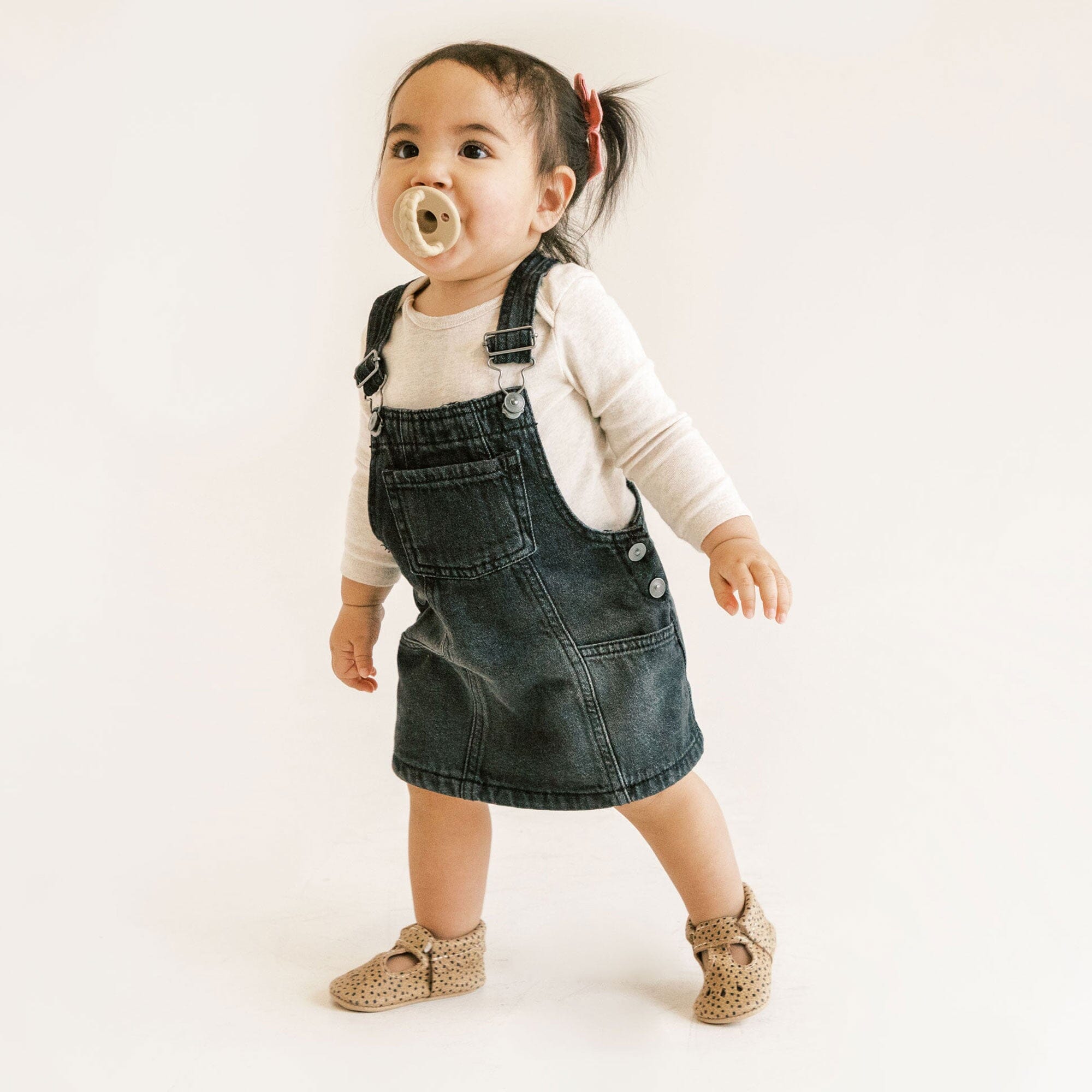 Almond Speckles Mary Jane Baby Shoe Mary Jane Soft Sole