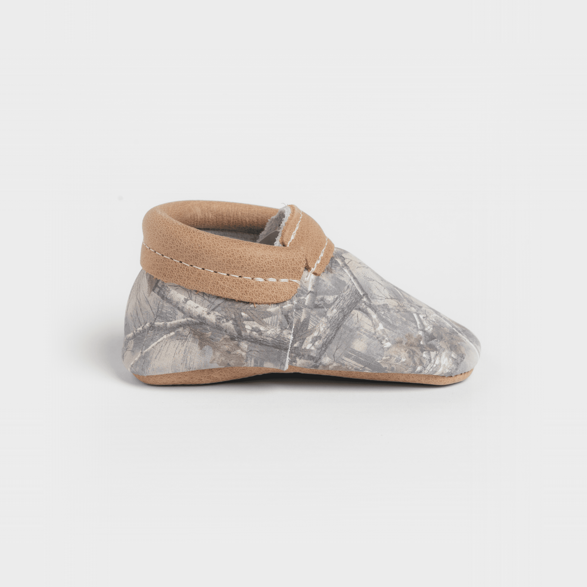 Oak Tree Camo City Baby Shoe City Mocc Soft Sole