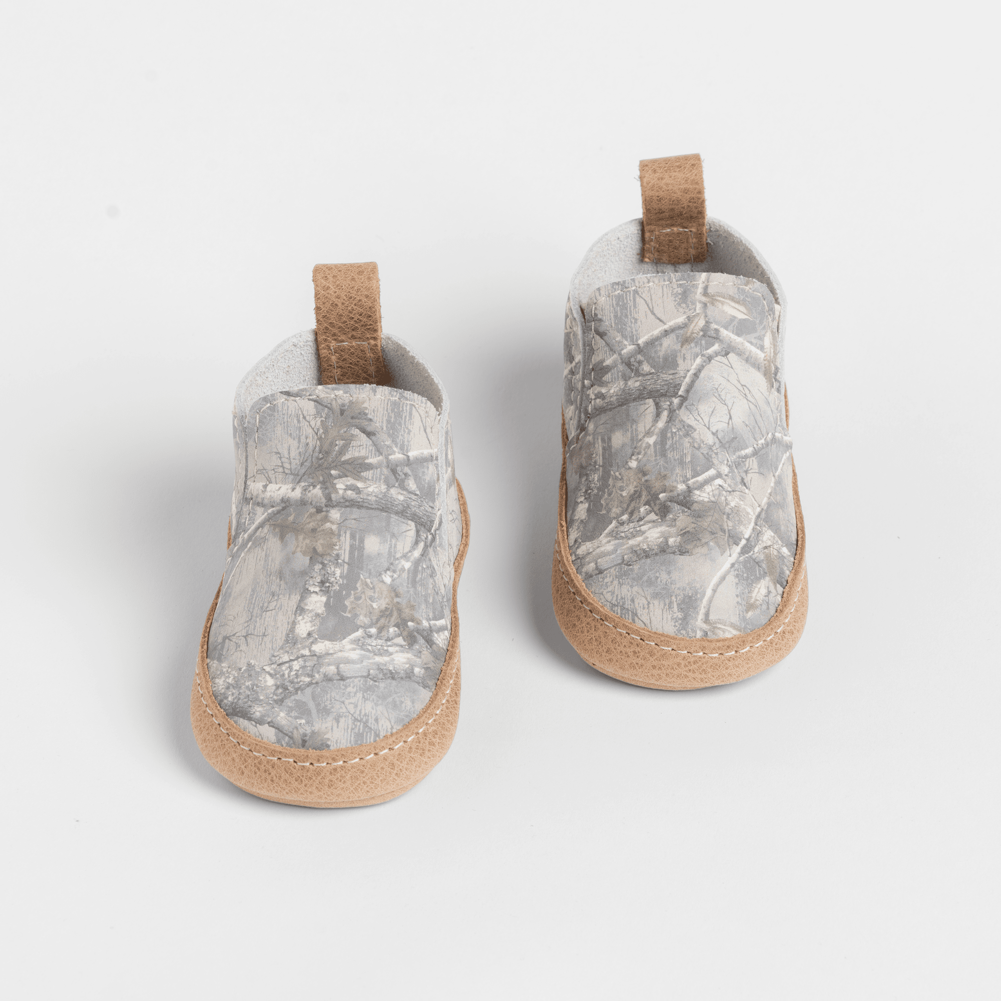 Oak Tree Camo Slip On Baby Shoe Slip On Soft Sole