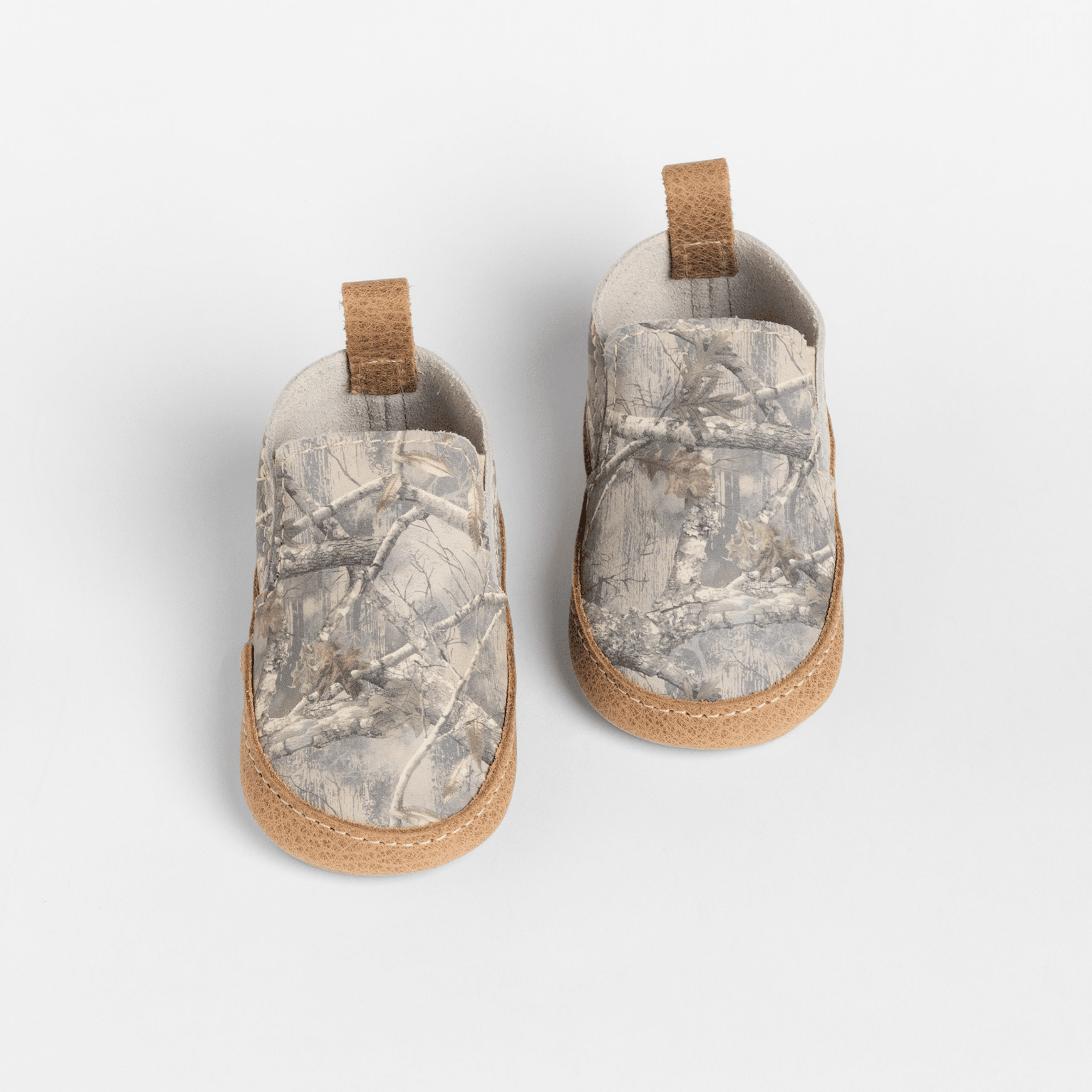 Oak Tree Camo Slip On Baby Shoe Slip On Soft Sole