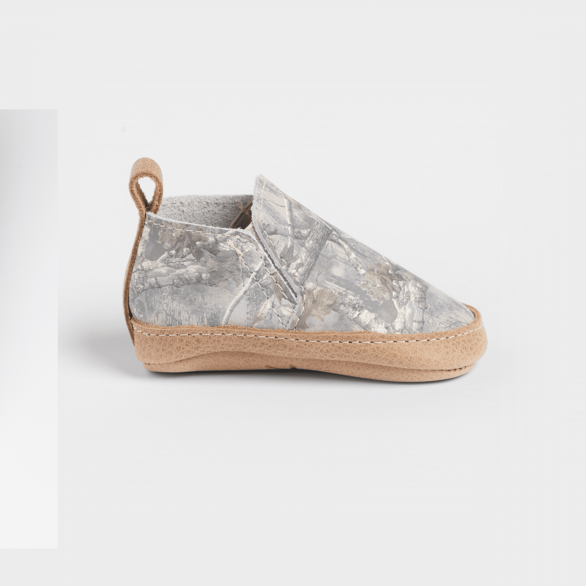 Oak Tree Camo Slip On Baby Shoe Slip On Soft Sole
