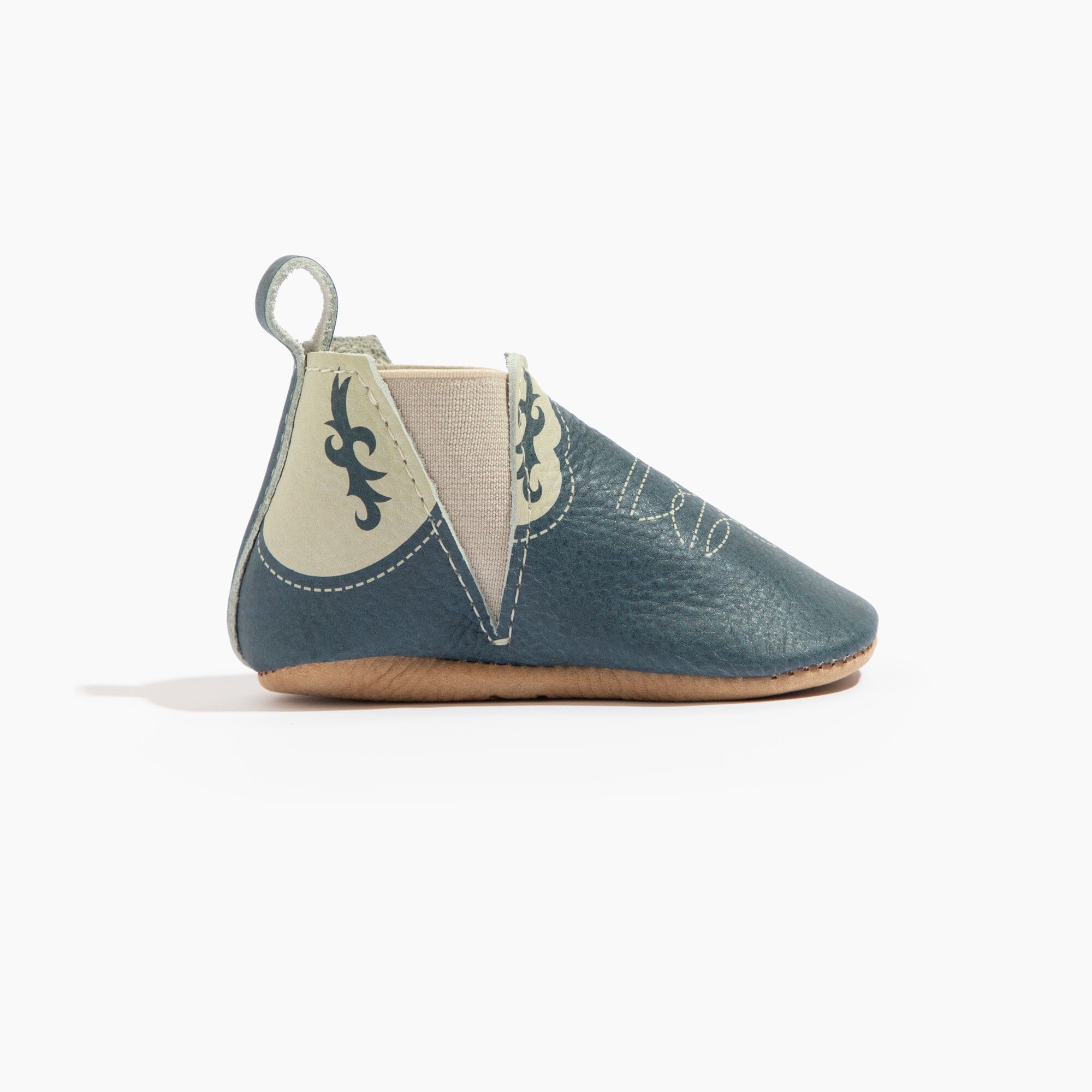 Denim Cowboy Chelsea Boot Baby Shoe Chelsea Boot Soft Sole