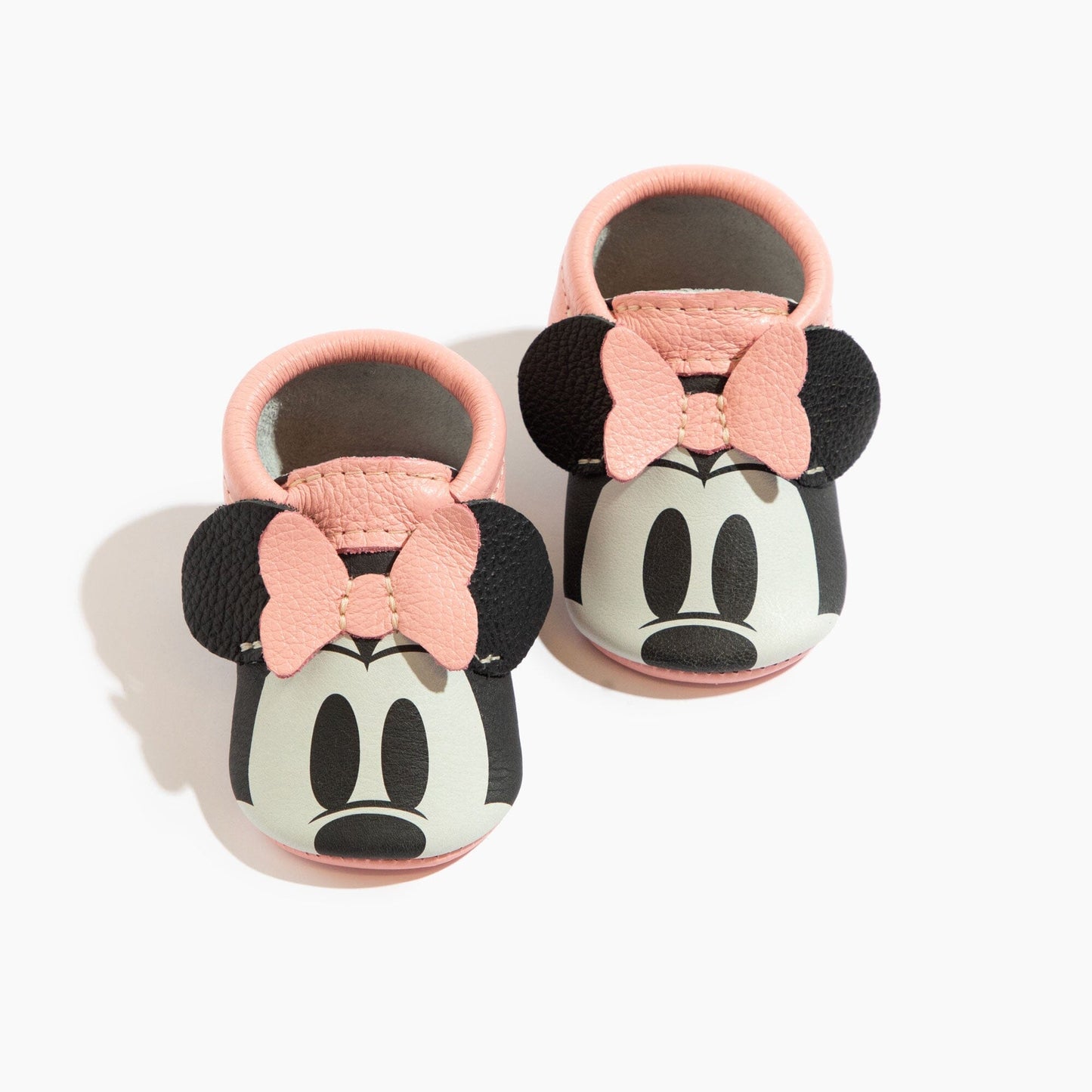 Custom Minnie Ears Baby Shoe City Mocc Soft Sole